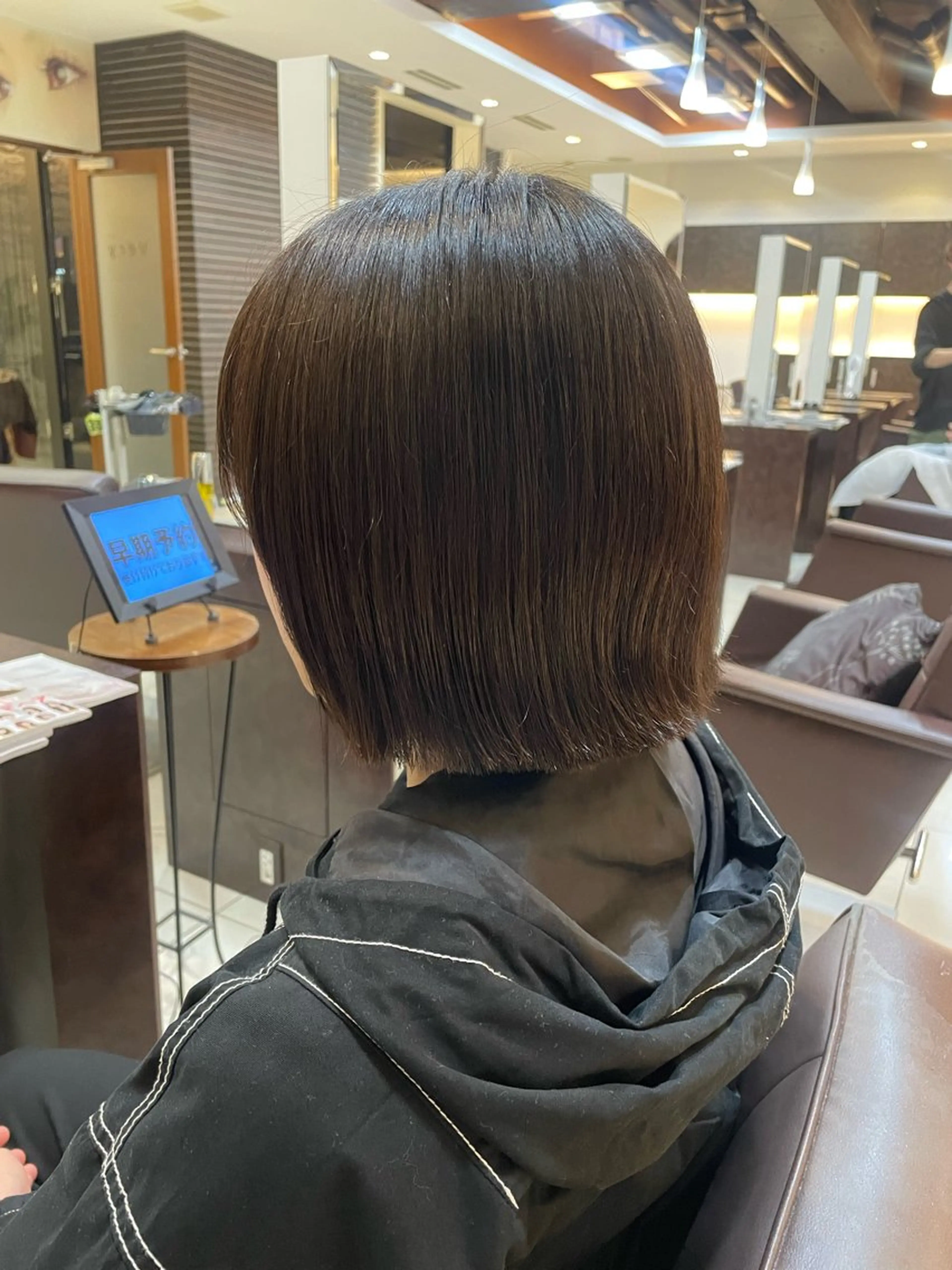 ロング カット 縮毛矯正 トリートメント 🤎韓国ヘア ベージュ まゆか🤎のヘアスタイル