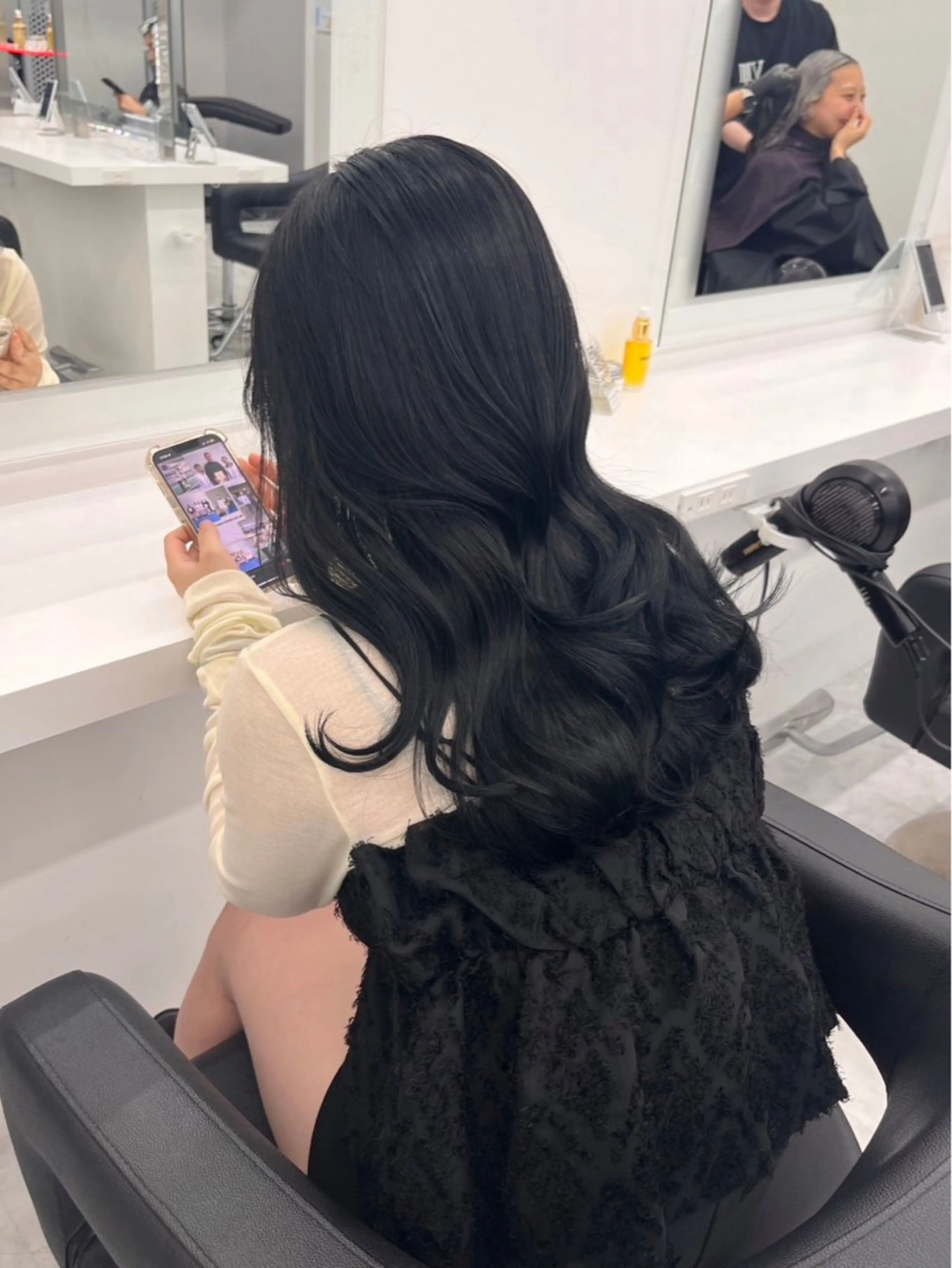 ロング カラー 🤍レイヤー/顔周り /hirari🤍のヘアスタイル