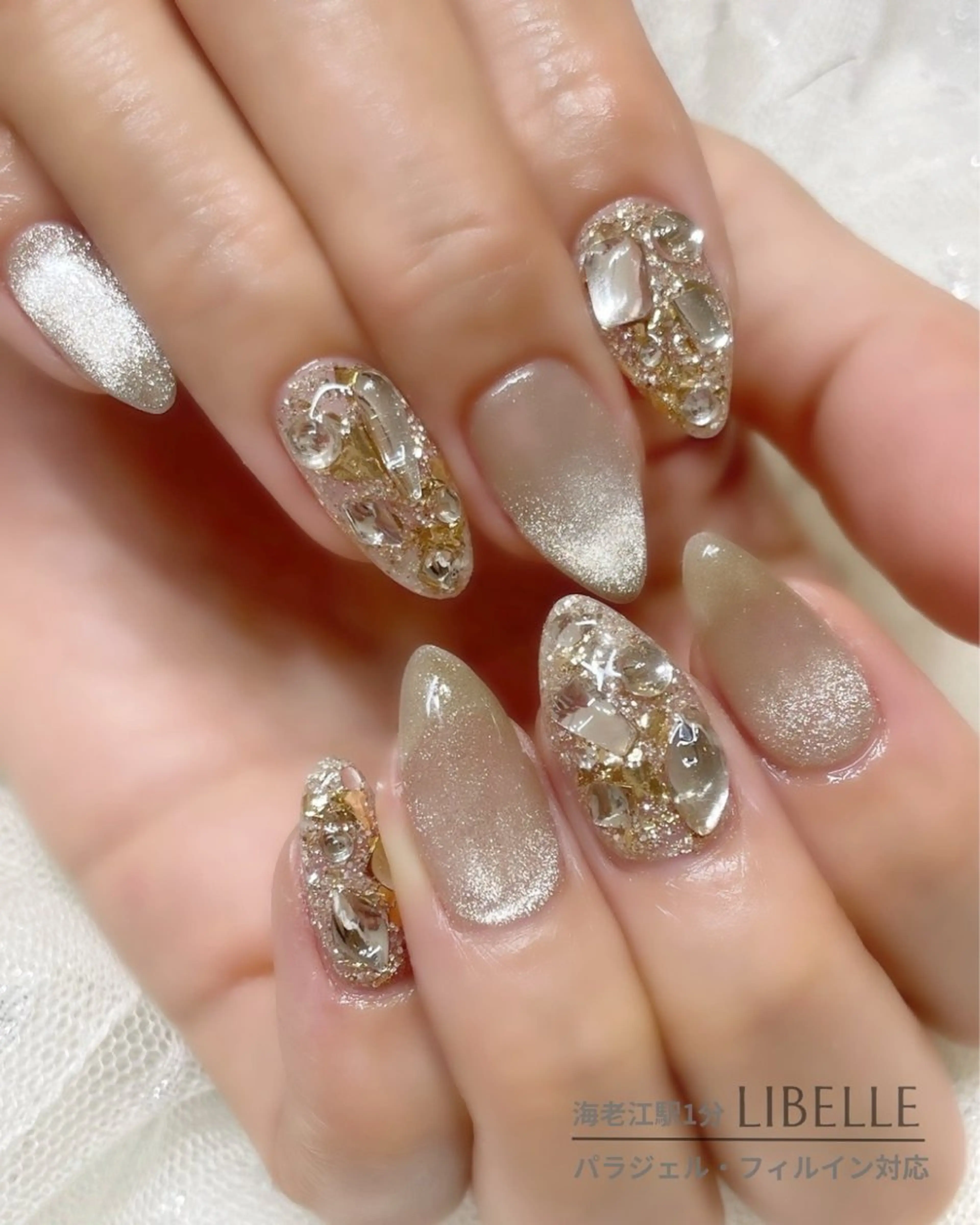 ネイル LIBELLE心斎橋 研修生のネイルデザイン