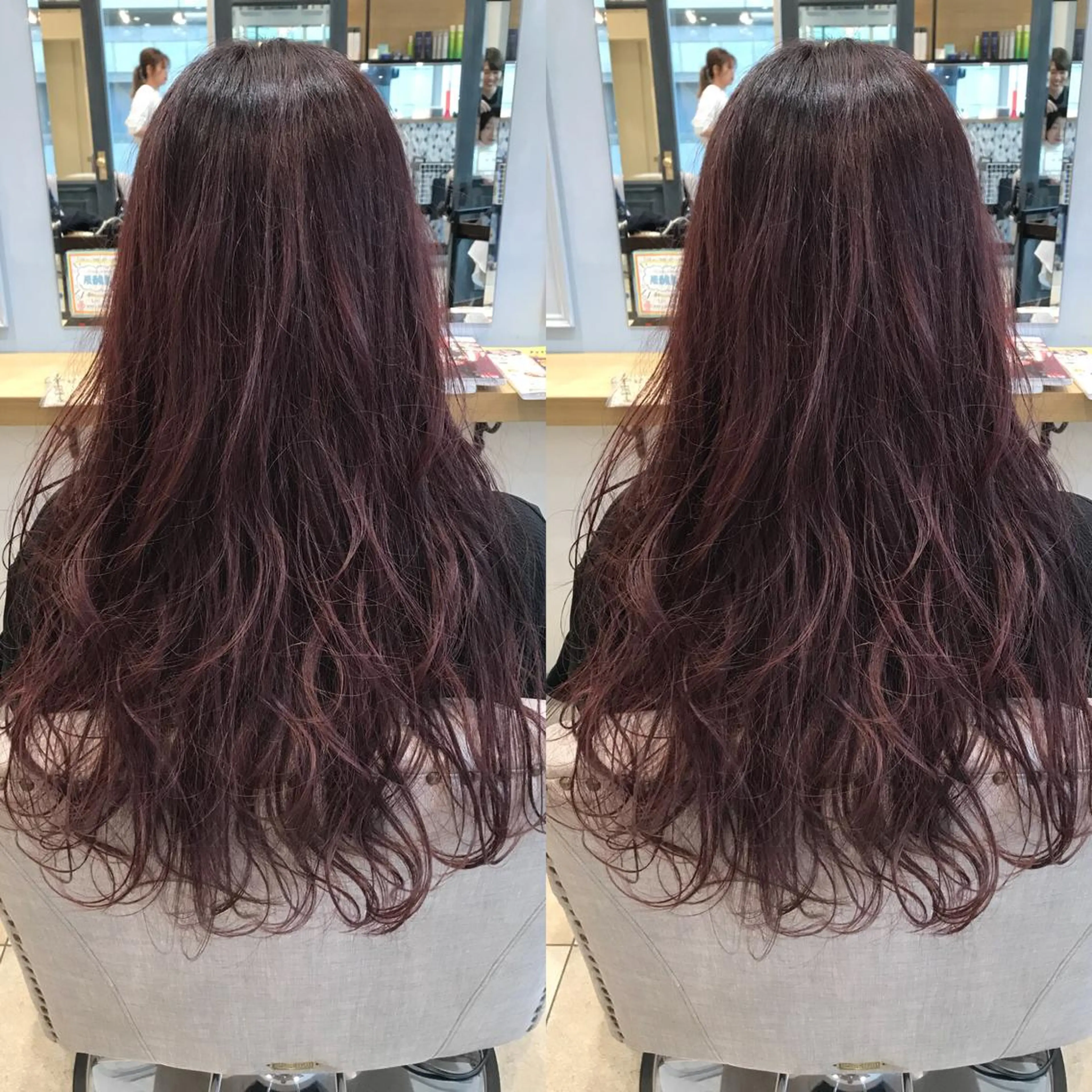 セミロング カラー ヘアカラー Livnaリヴナ立川所属・レイヤー/ハイライト /立川/赤池宏隆のヘアスタイル