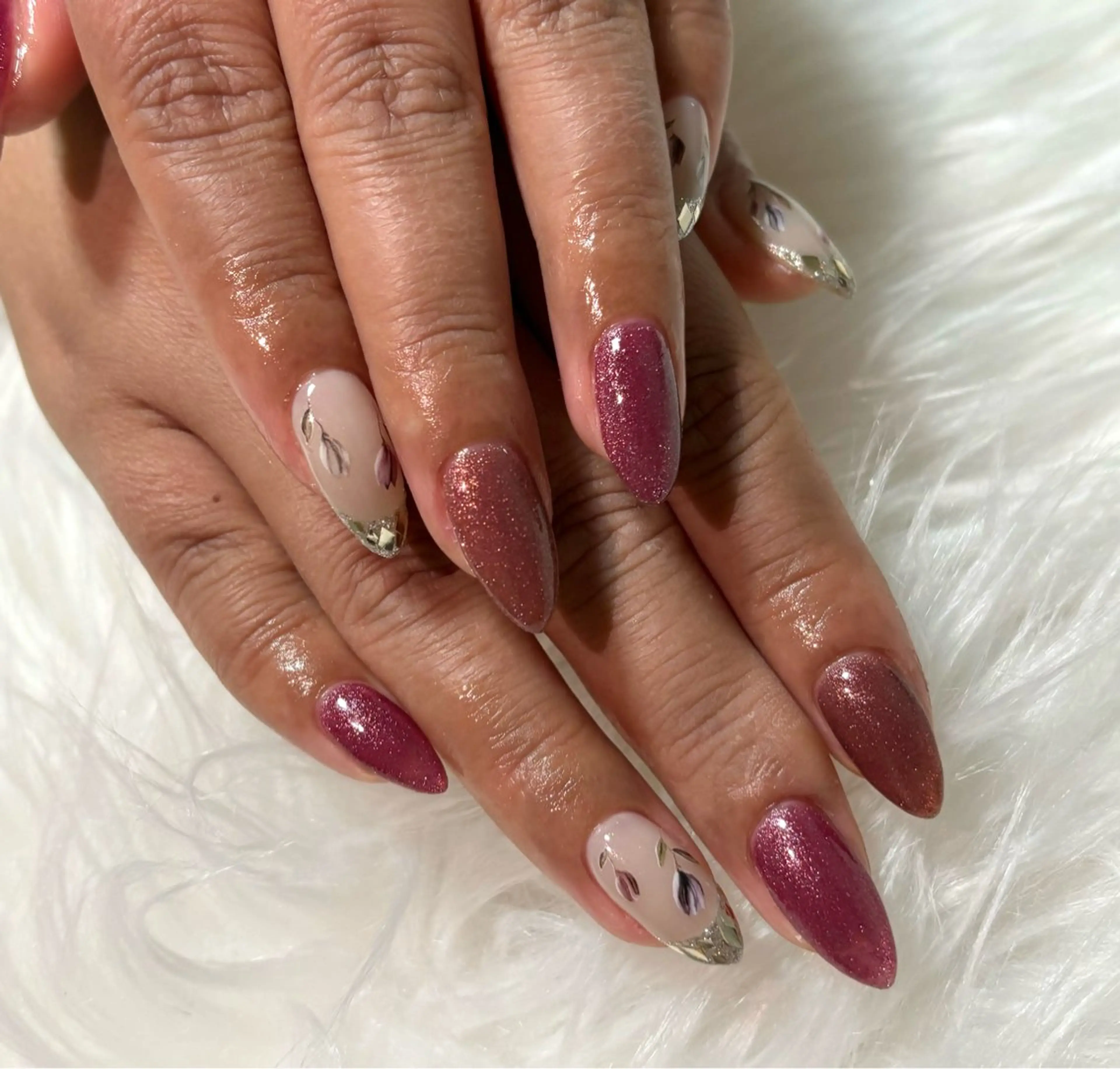 ネイル ハンドネイル nail salon HIRUKANAのネイルデザイン