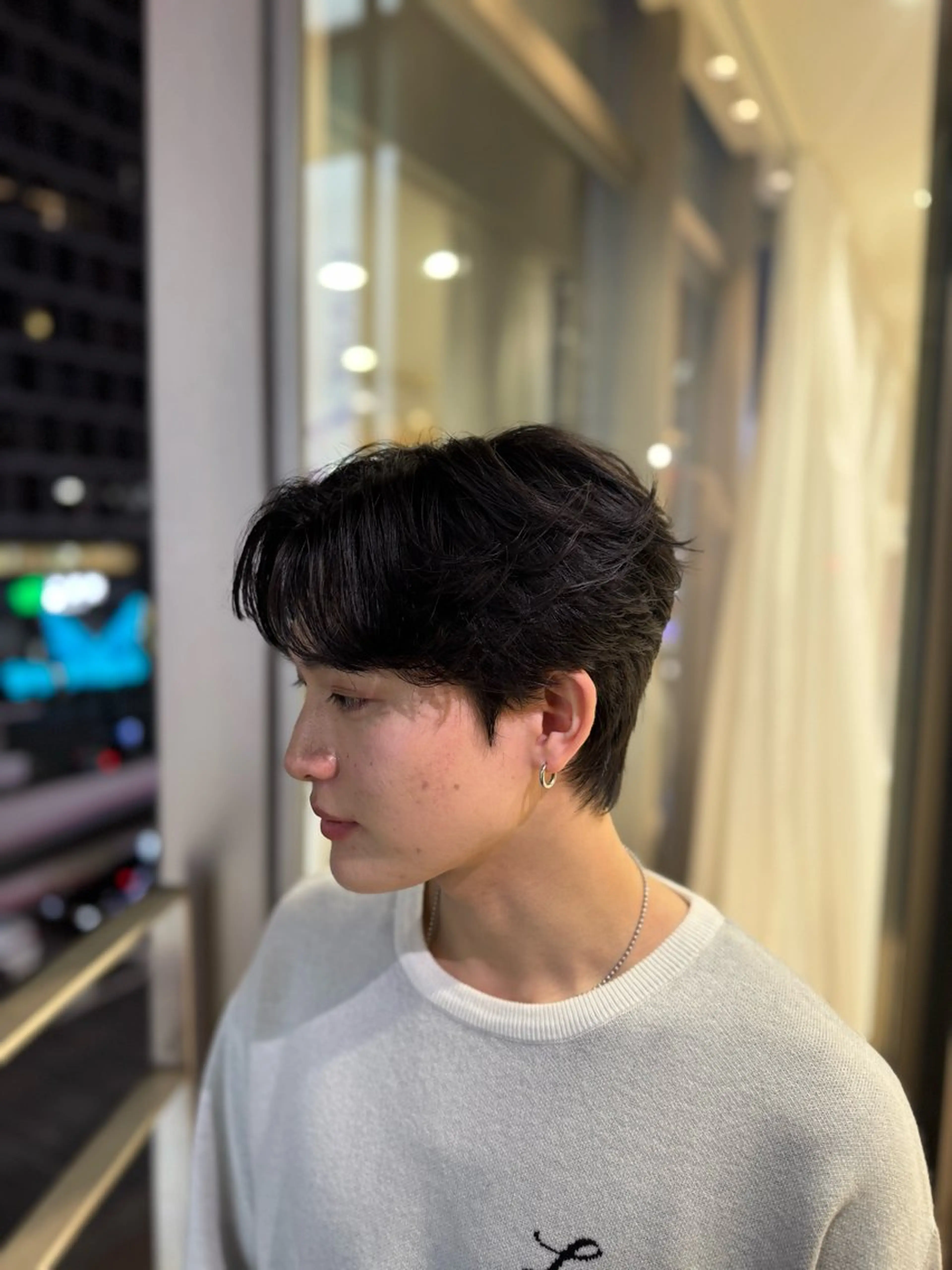 メンズ メンズ韓国風 曲がる縮毛/カルマパ ーマ/池袋/横村大全のヘアスタイル