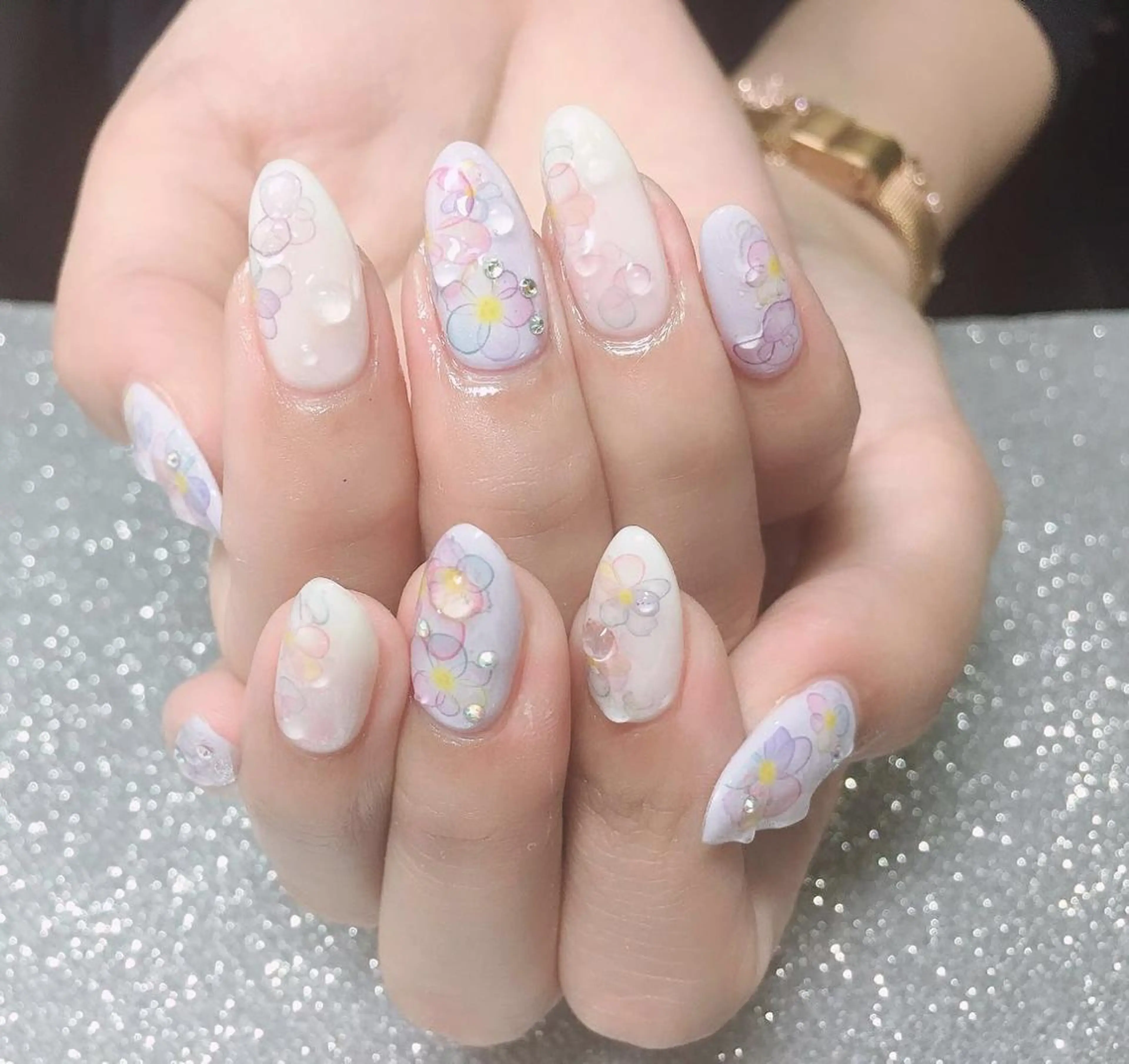 ネイル AB マツエクネイルサロンのネイルデザイン