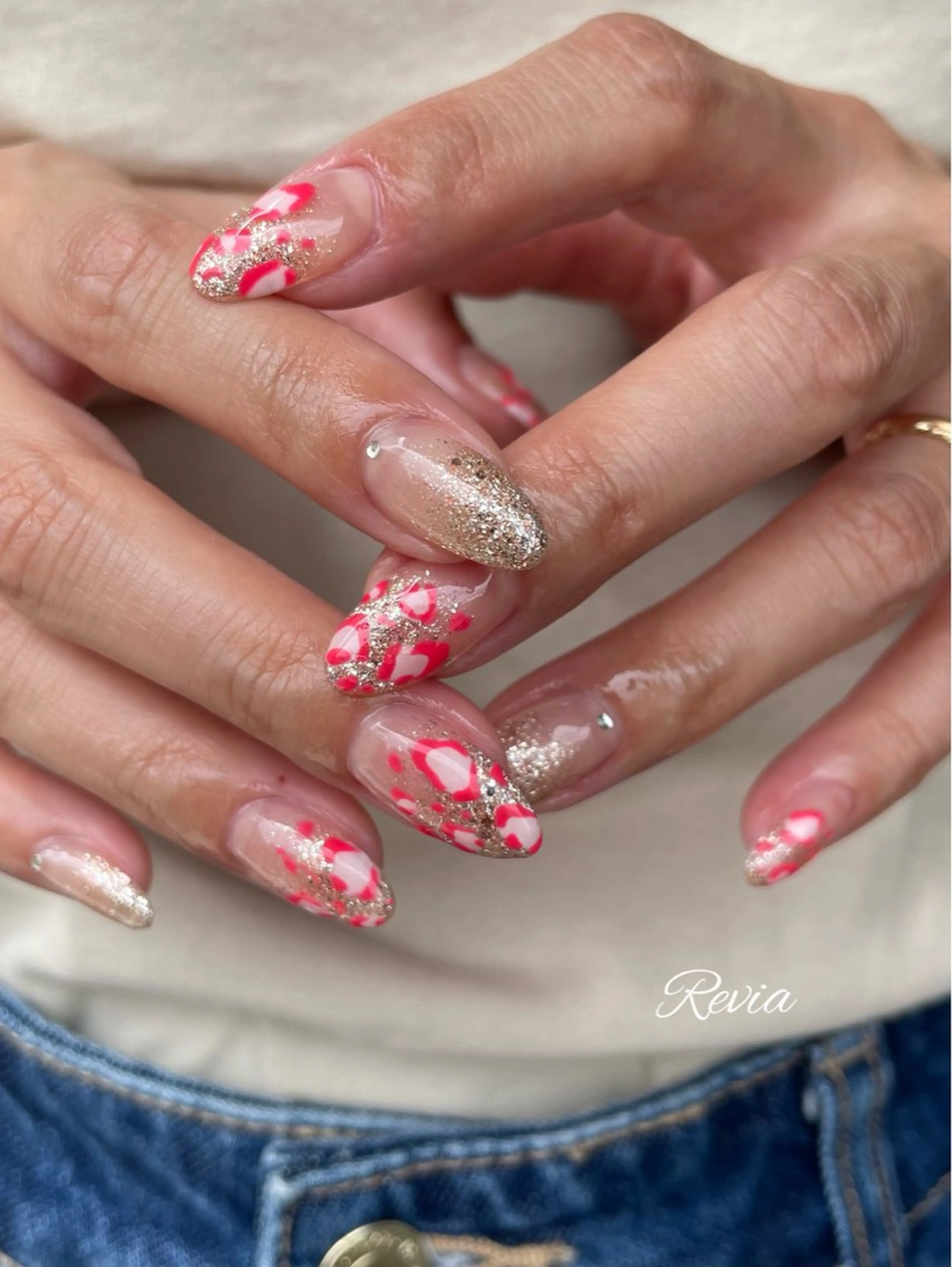 ネイル ハンドネイル revia所属・ERI Nailistのネイルデザイン