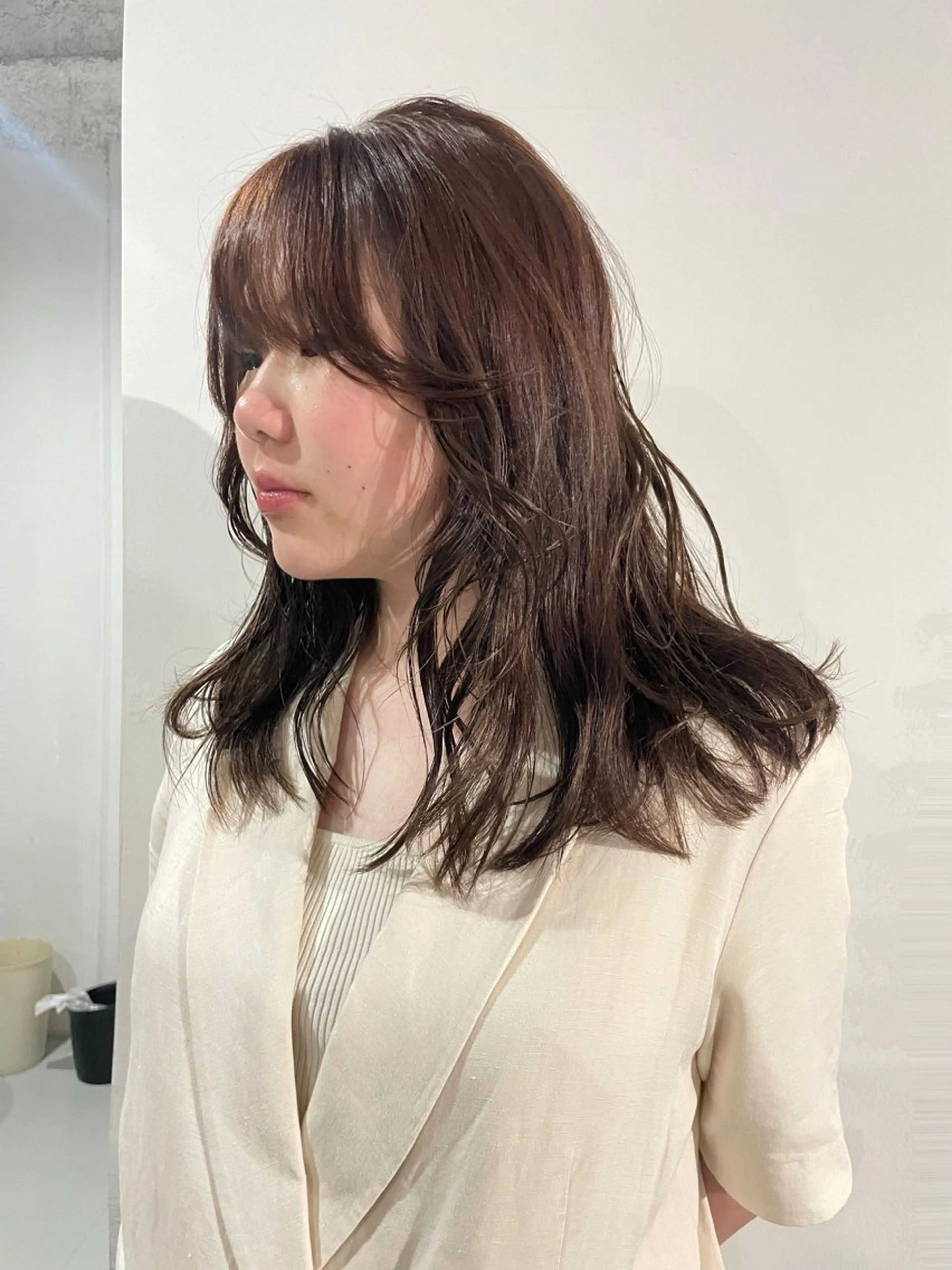 カラー 田代 さつきのヘアスタイル