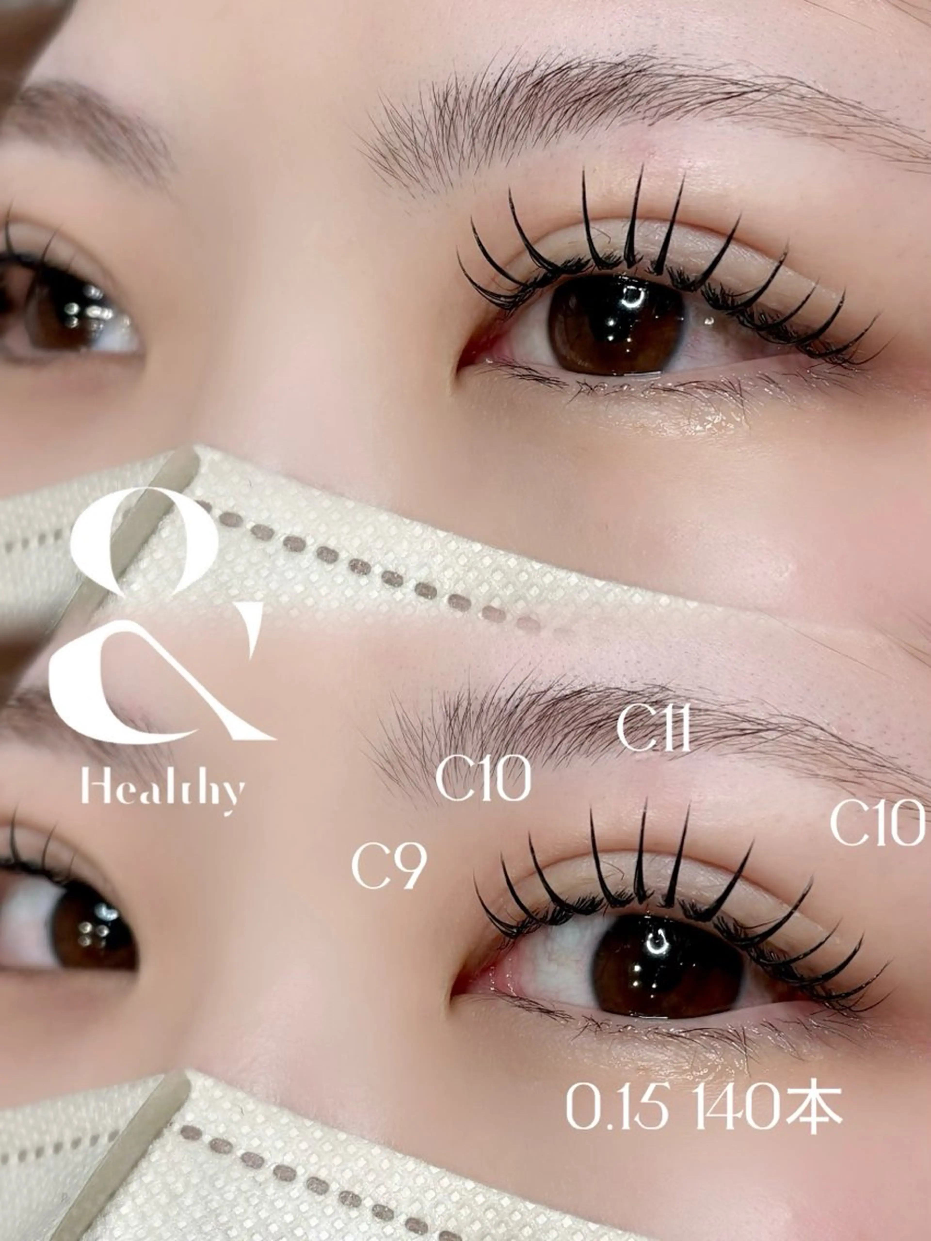 マツエク・マツパ フラットラッシュ マツエク 🦄銀座/束感まつげ 村上🍒のマツエク・マツパデザイン