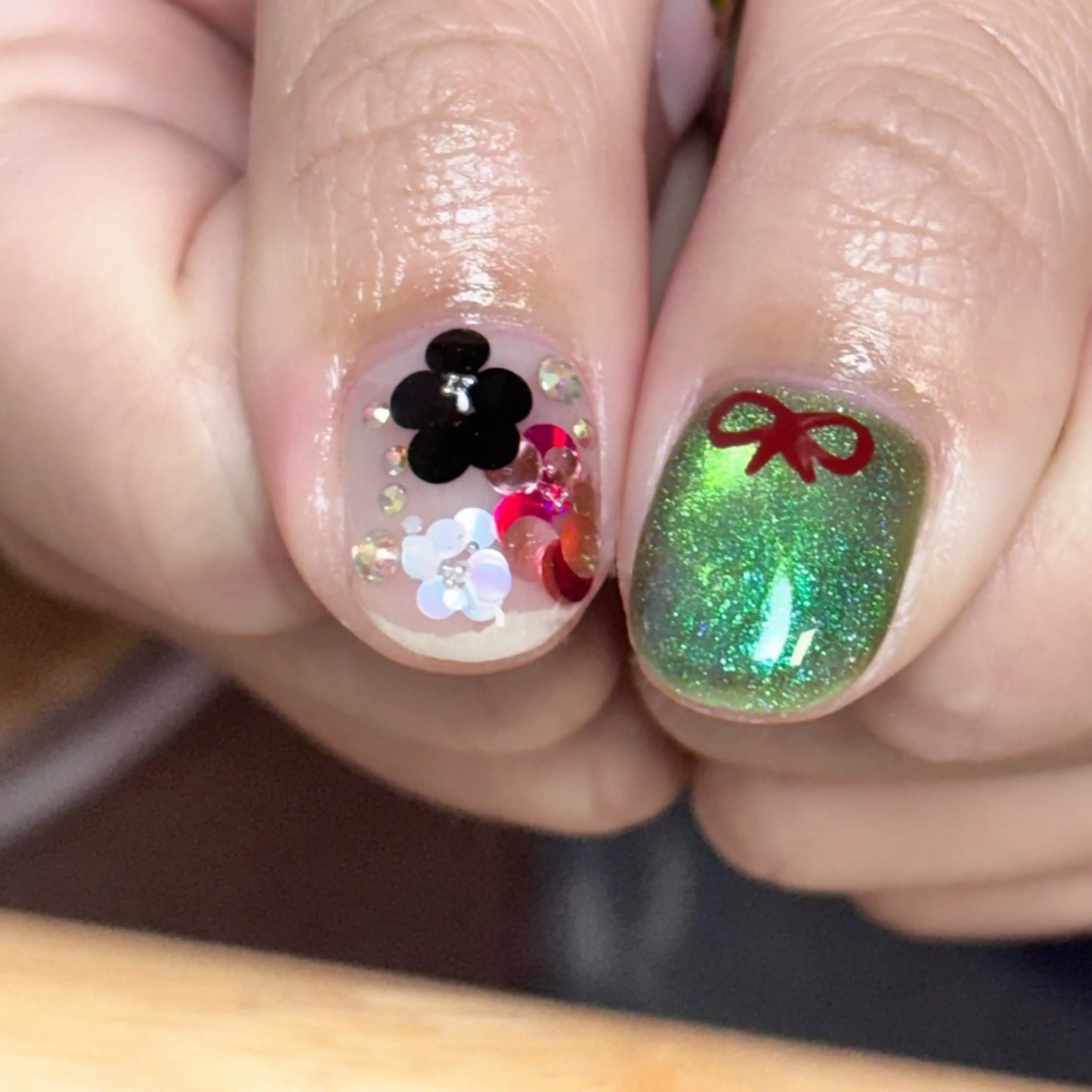 【オフなし】♡期間限定♡パーツも🆗持ち込みデザインの写真