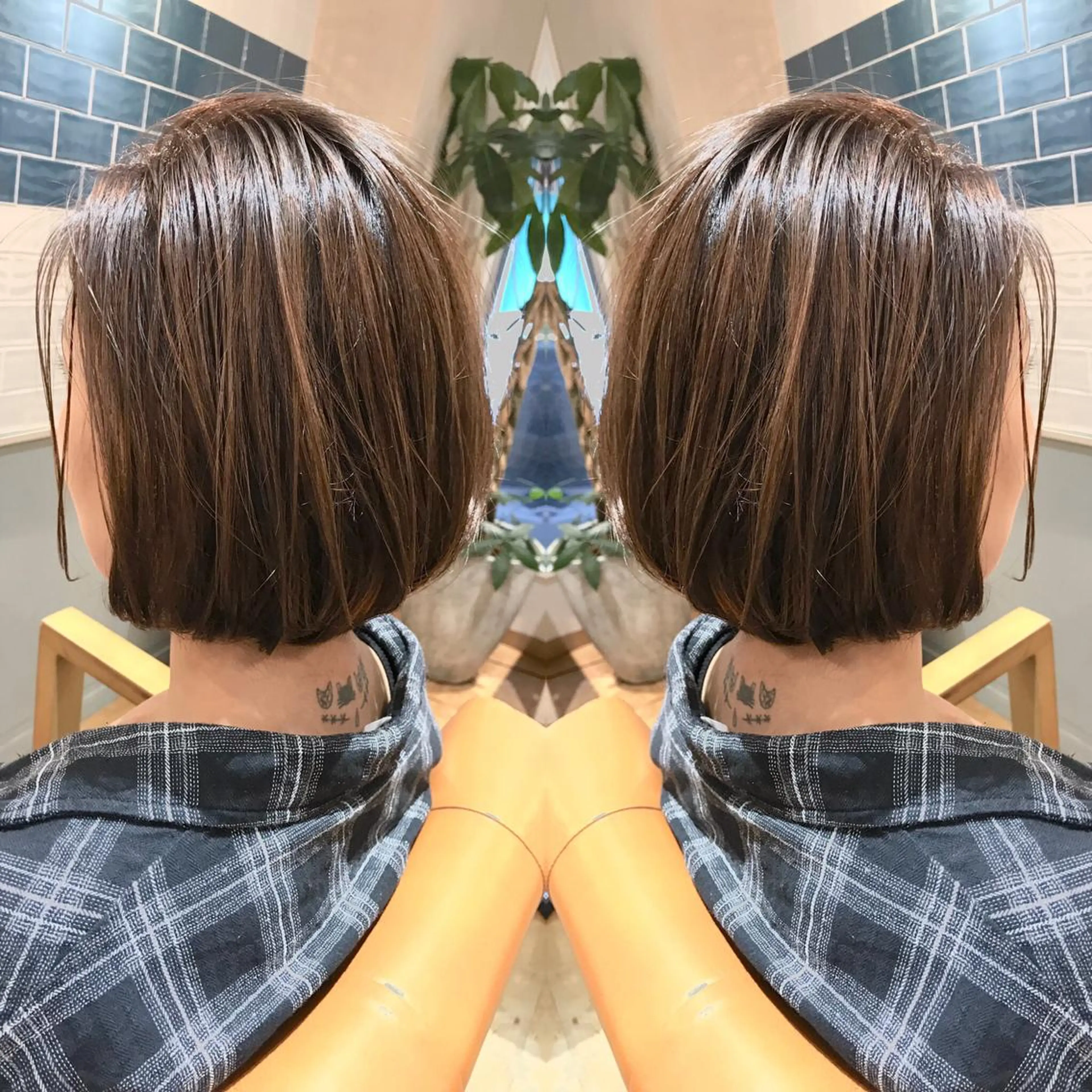 ショート カラー 髪質改善特化 ミサワコウキのヘアスタイル