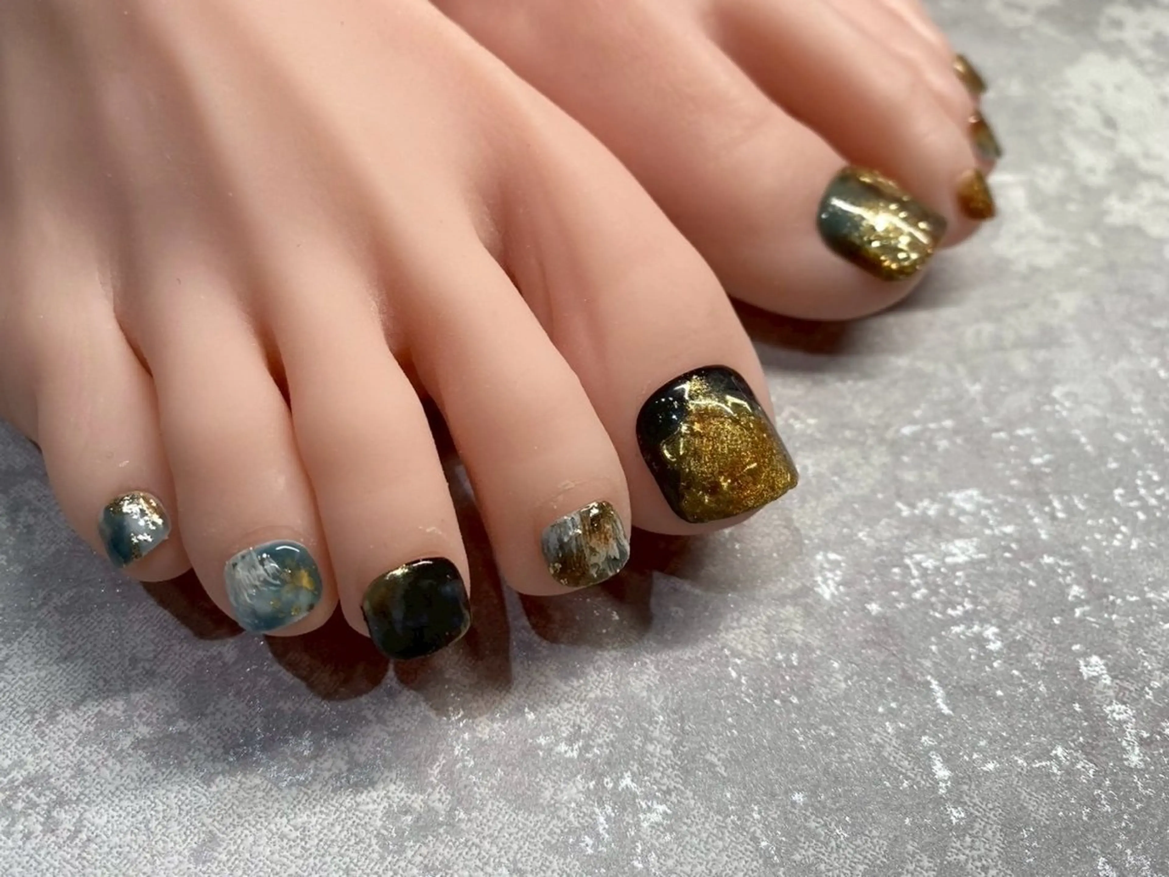✨🦶フット120分アートし放題コース【オフ.ケア込み】💅✨の写真
