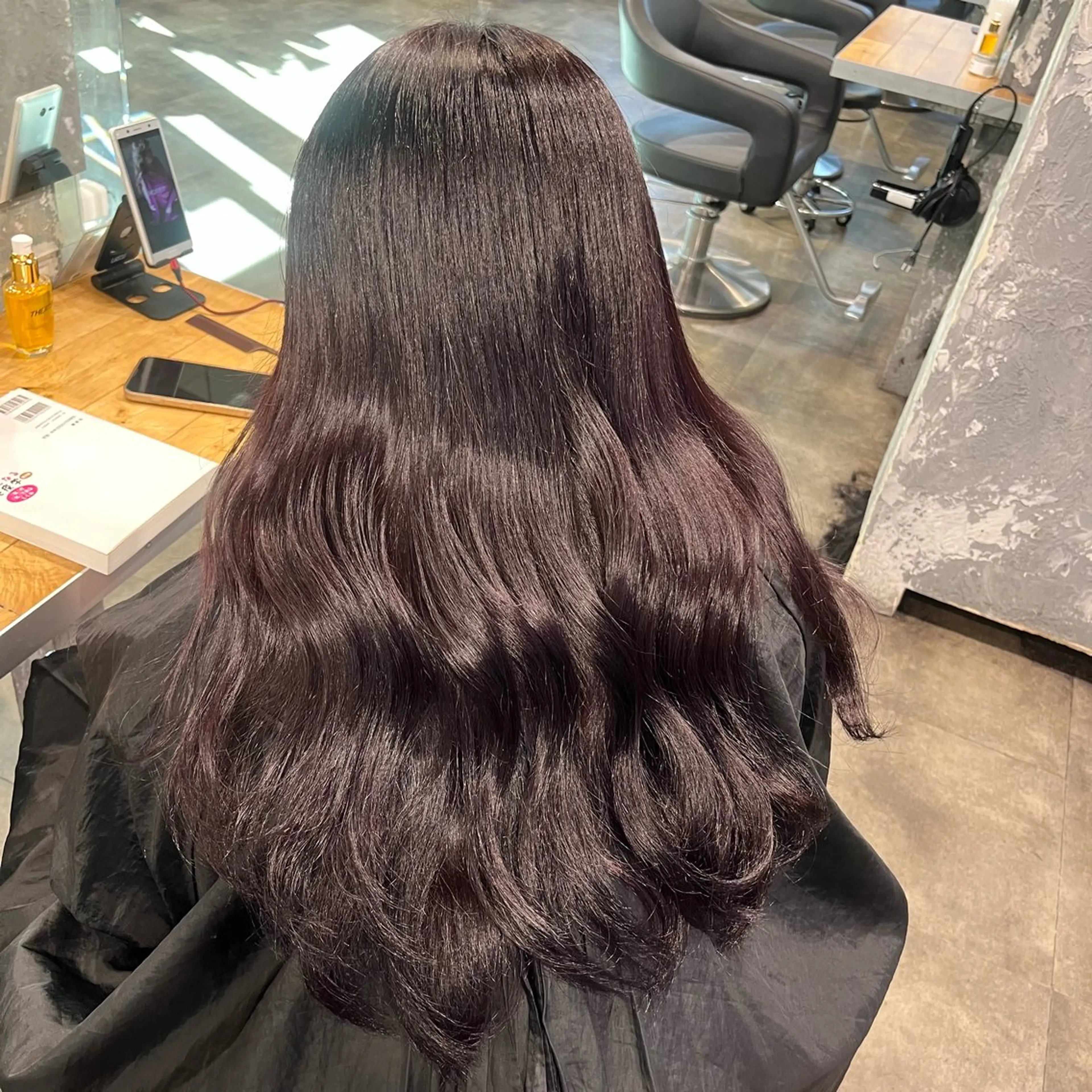 ロング カラー ヘアアレンジ 🥣大人っぽ韓国 スタイル🥣アヤノのヘアスタイル