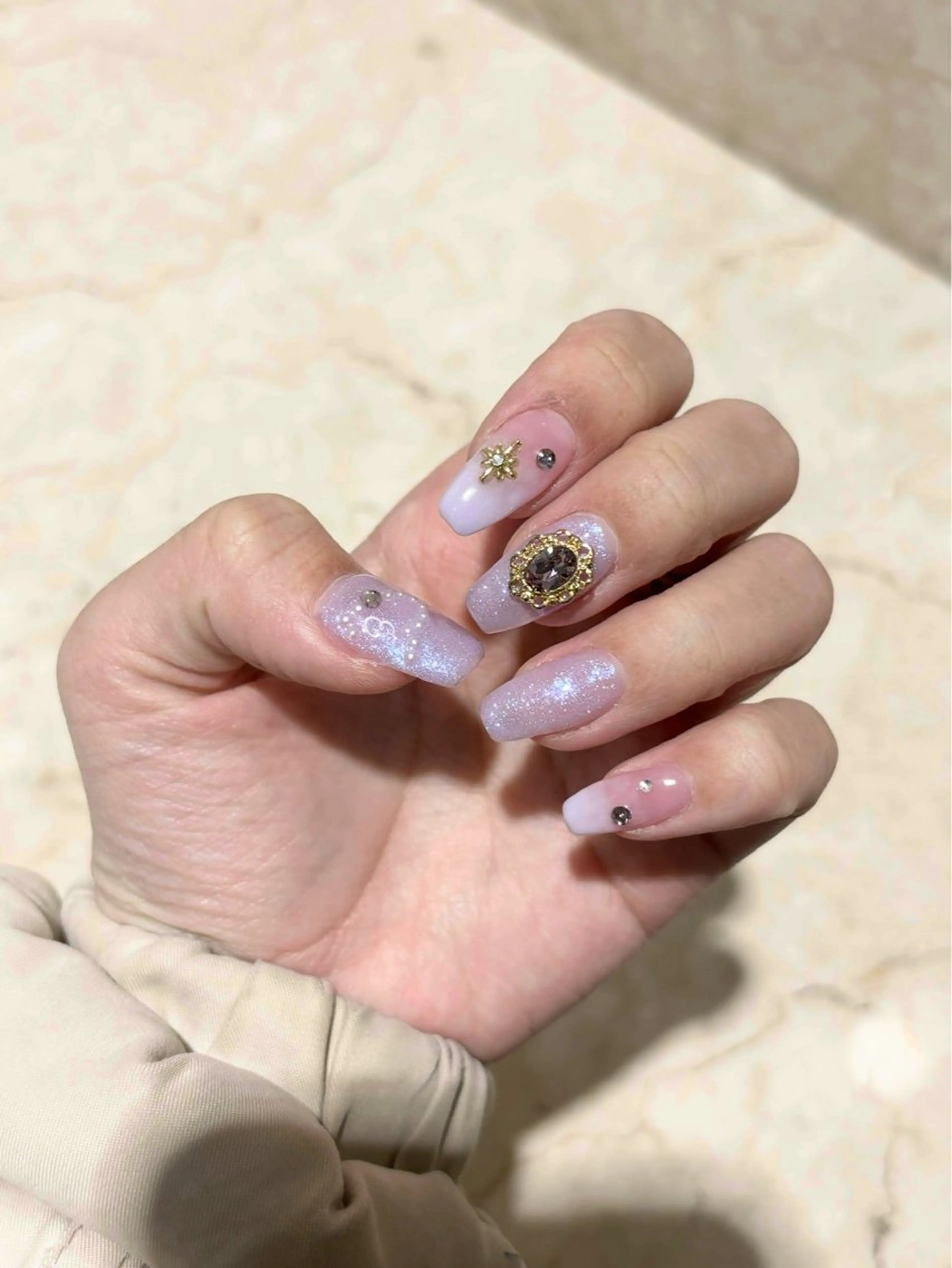 ネイル 亀山 ゆらのネイルデザイン