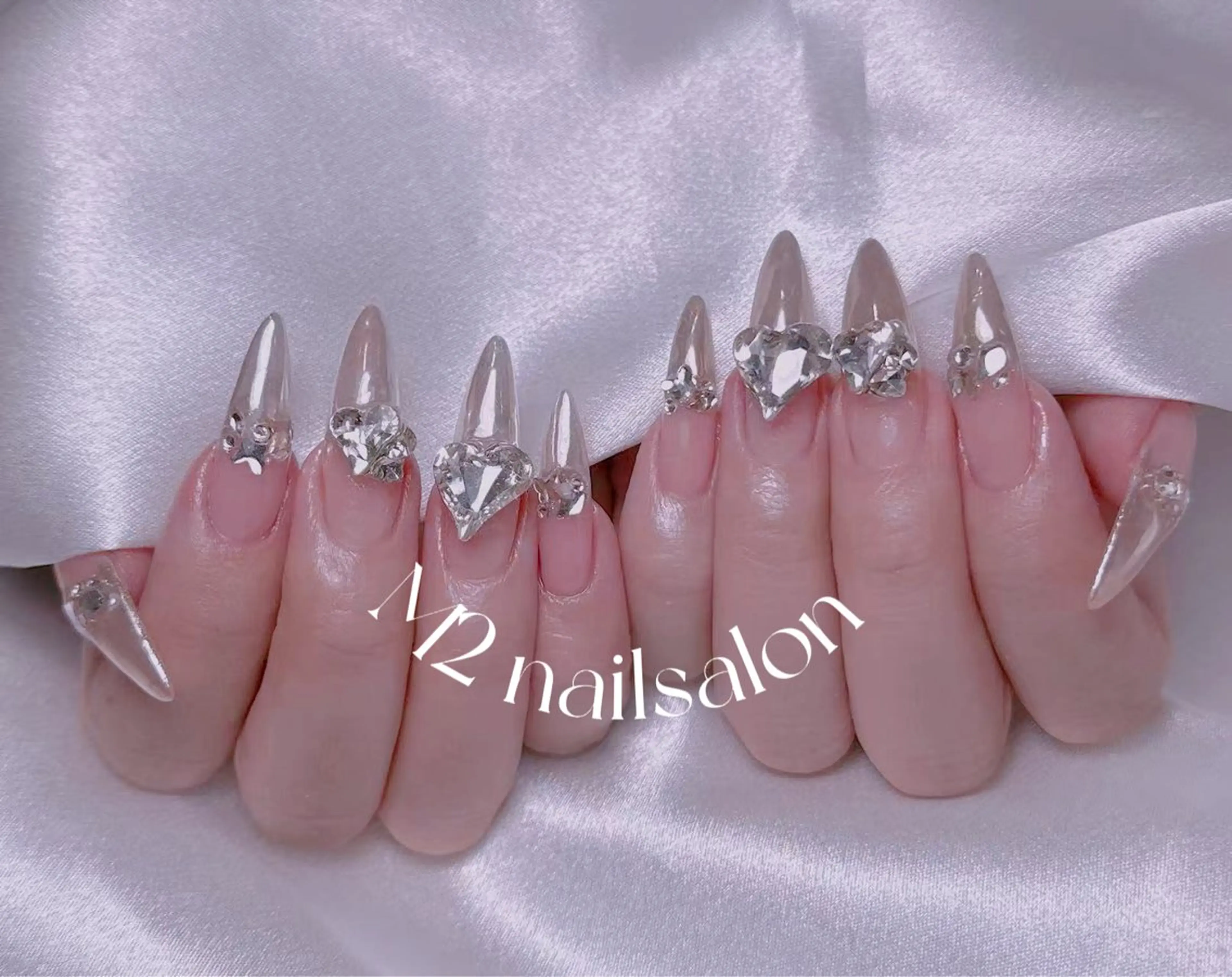 ネイル 長さだし専門店 M2　rikaのネイルデザイン