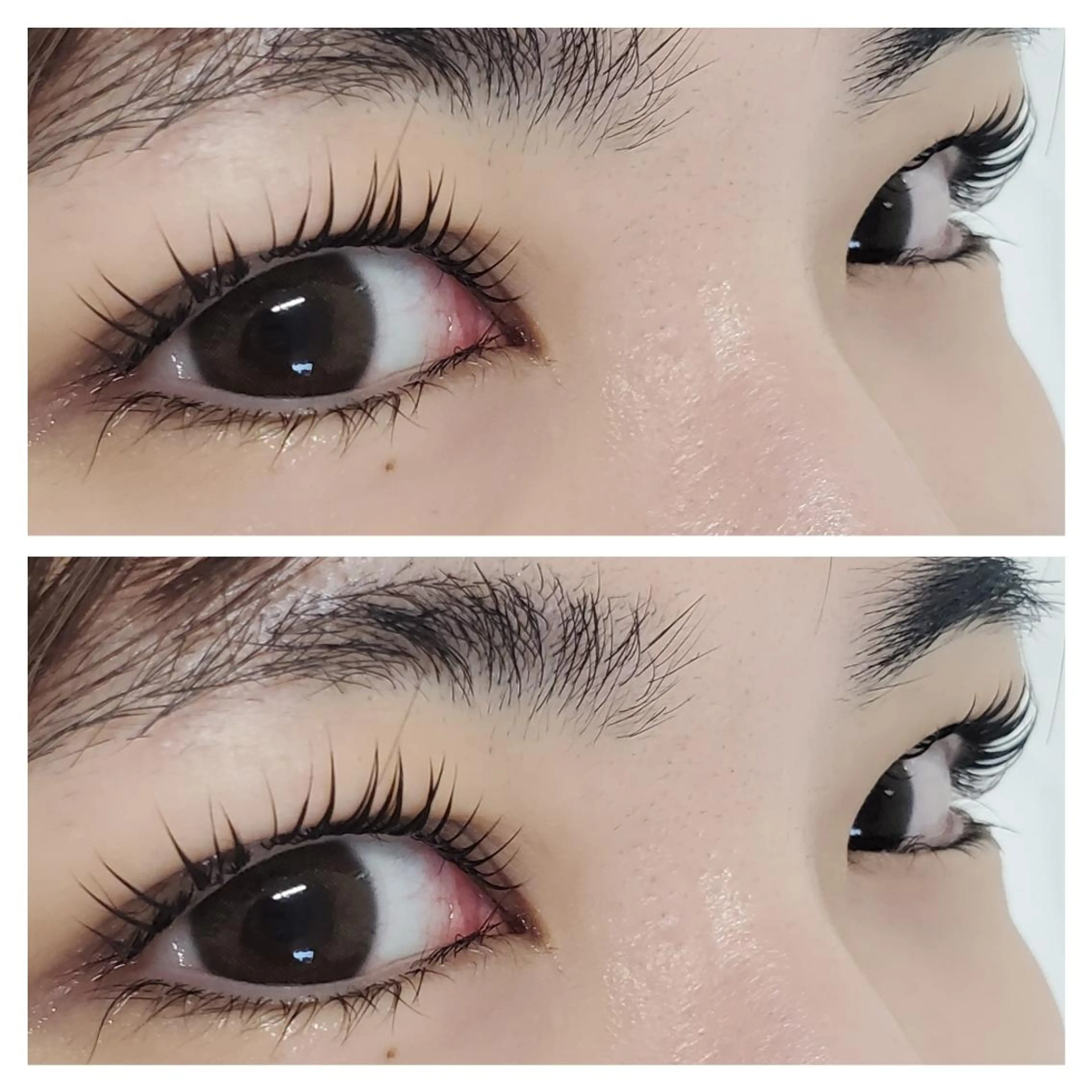 マツエク・マツパ 一重×まつ毛パーマ Crescent Eye Yuiのマツエク・マツパデザイン