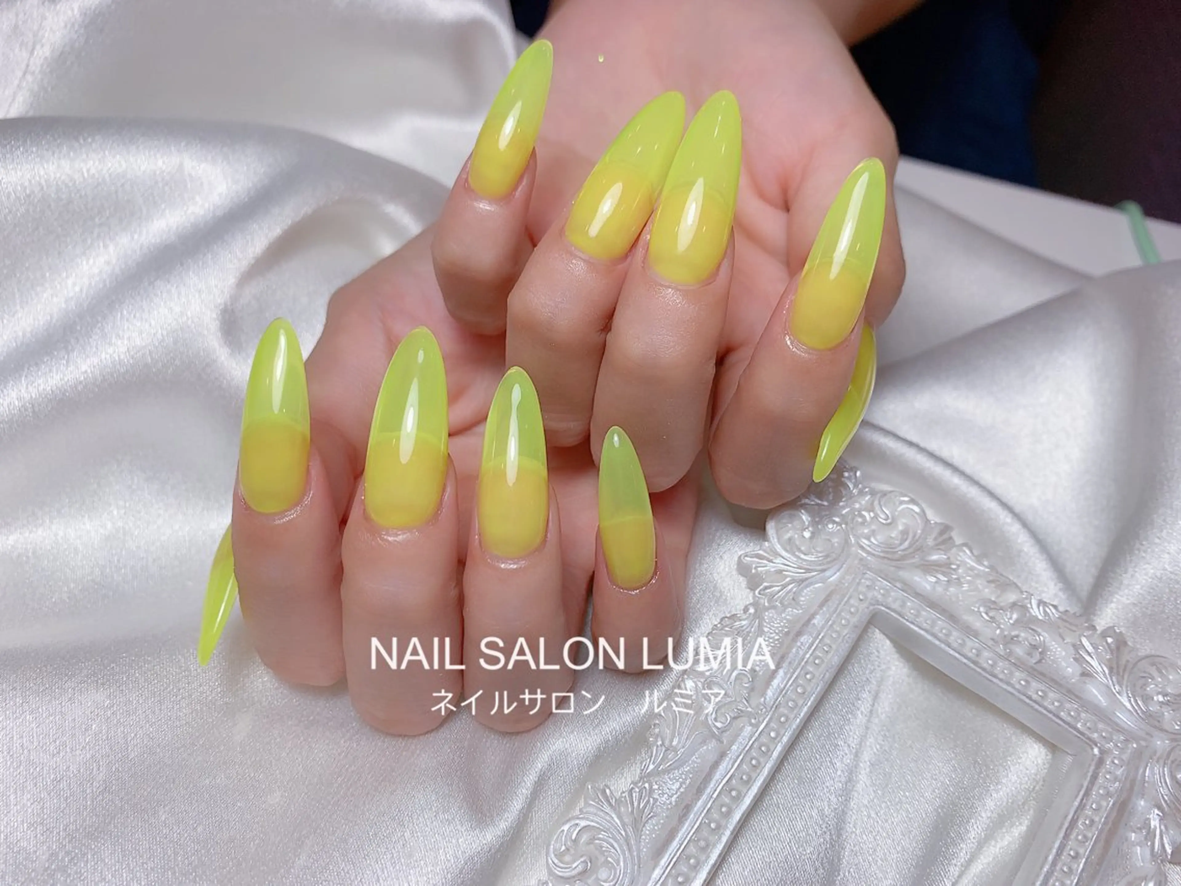 ネイル ハンドネイル ネイルサロン ルミア Lumia 店長のネイルデザイン