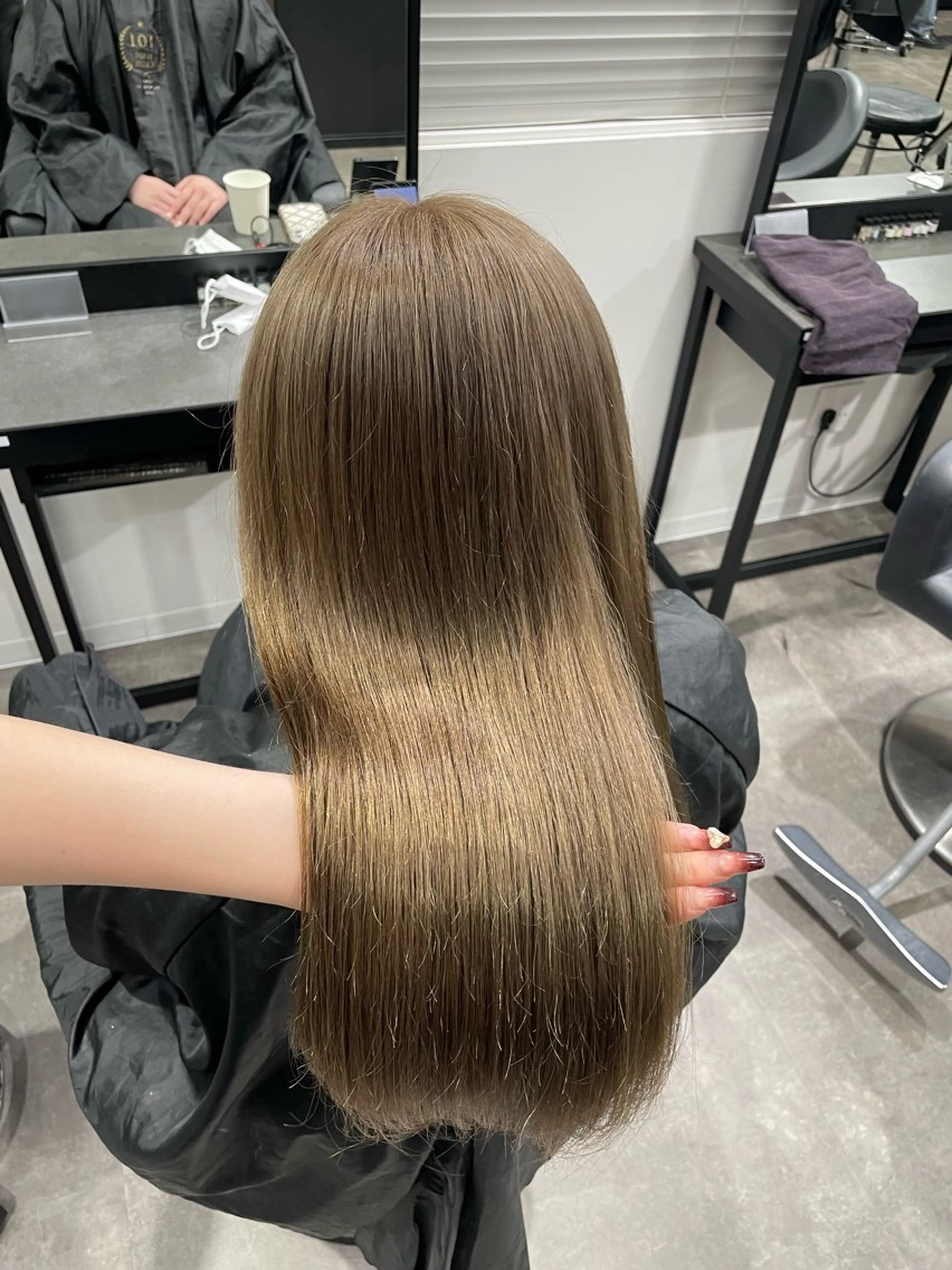 ロング カラー 🎀暖色/ラベンダー /paru🤍のヘアスタイル