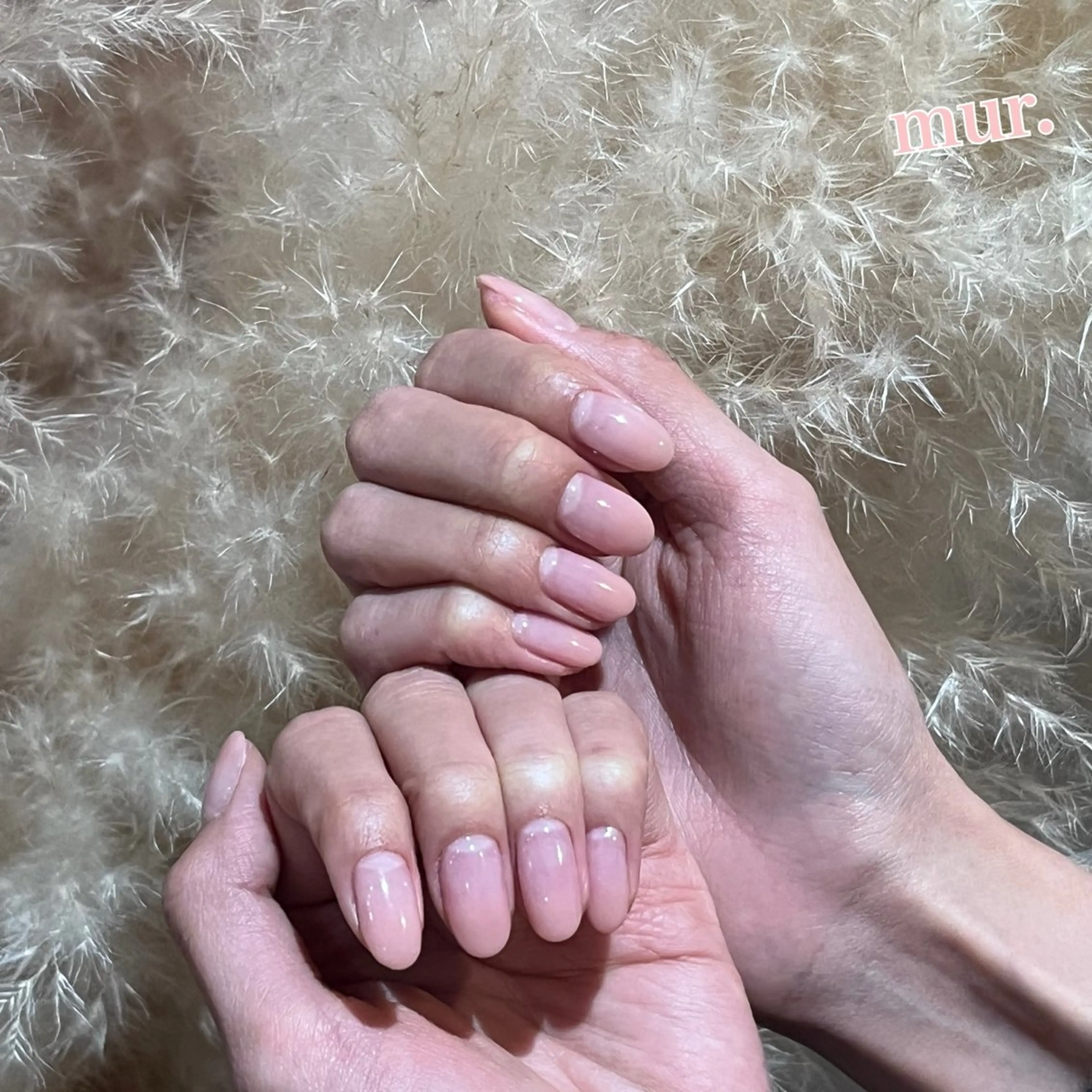ネイル グラデーション ワンカラーネイル ハンドネイル nailsalon mur.のネイルデザイン