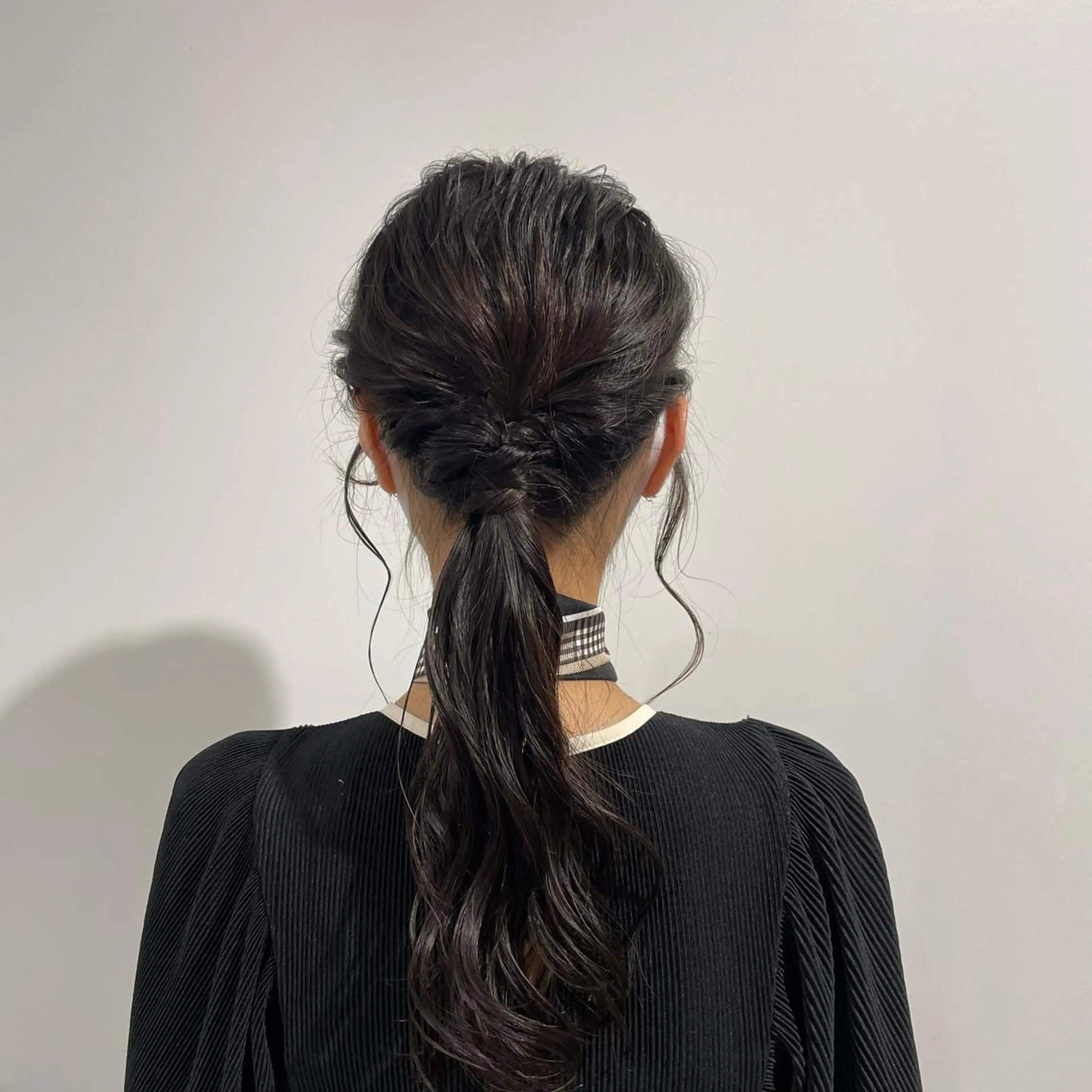 ロング ヘアセット あずま みゆのヘアスタイル