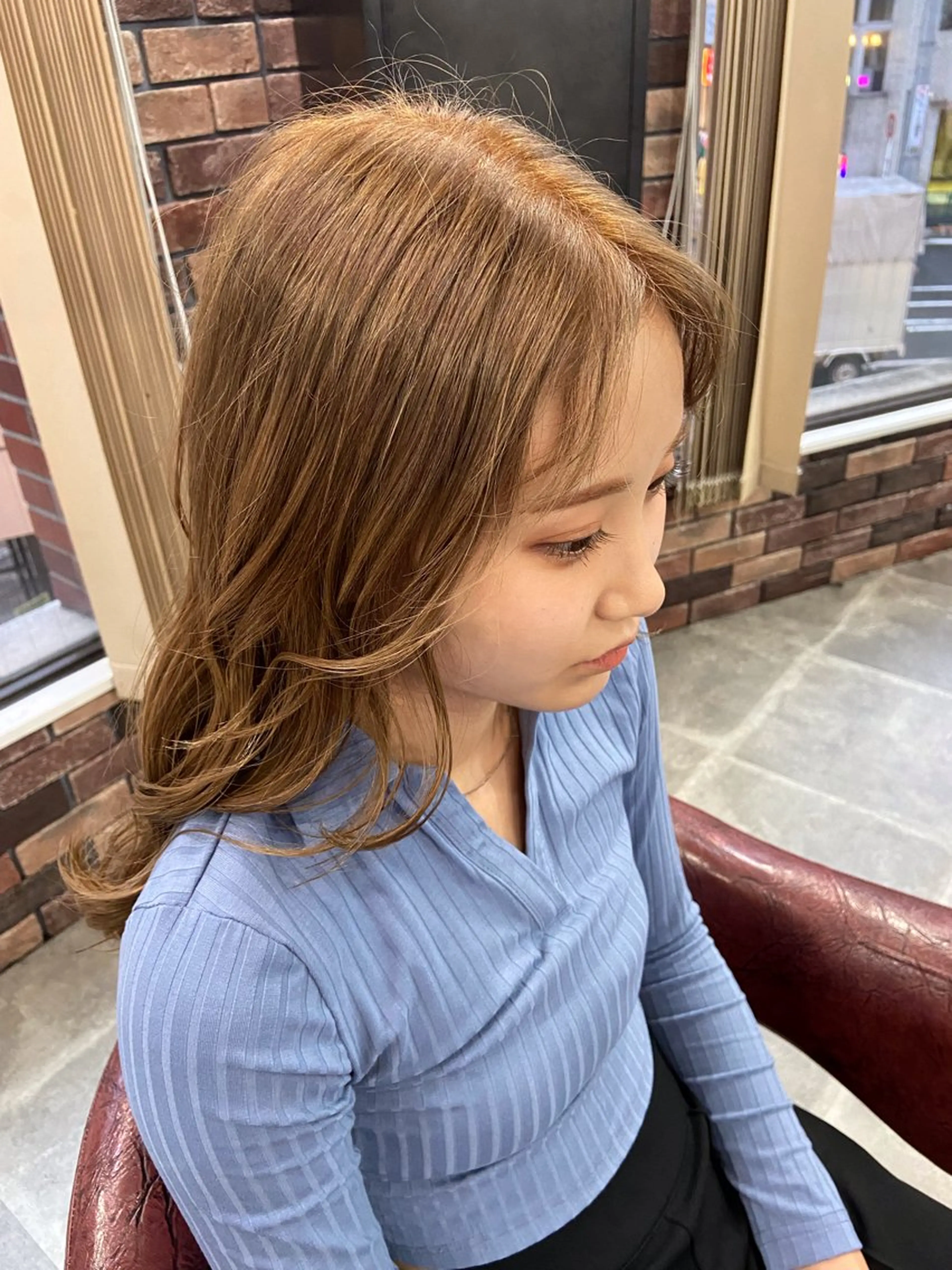 カラー 銀座No.1🏆✨ メンズパーマ特化のヘアスタイル