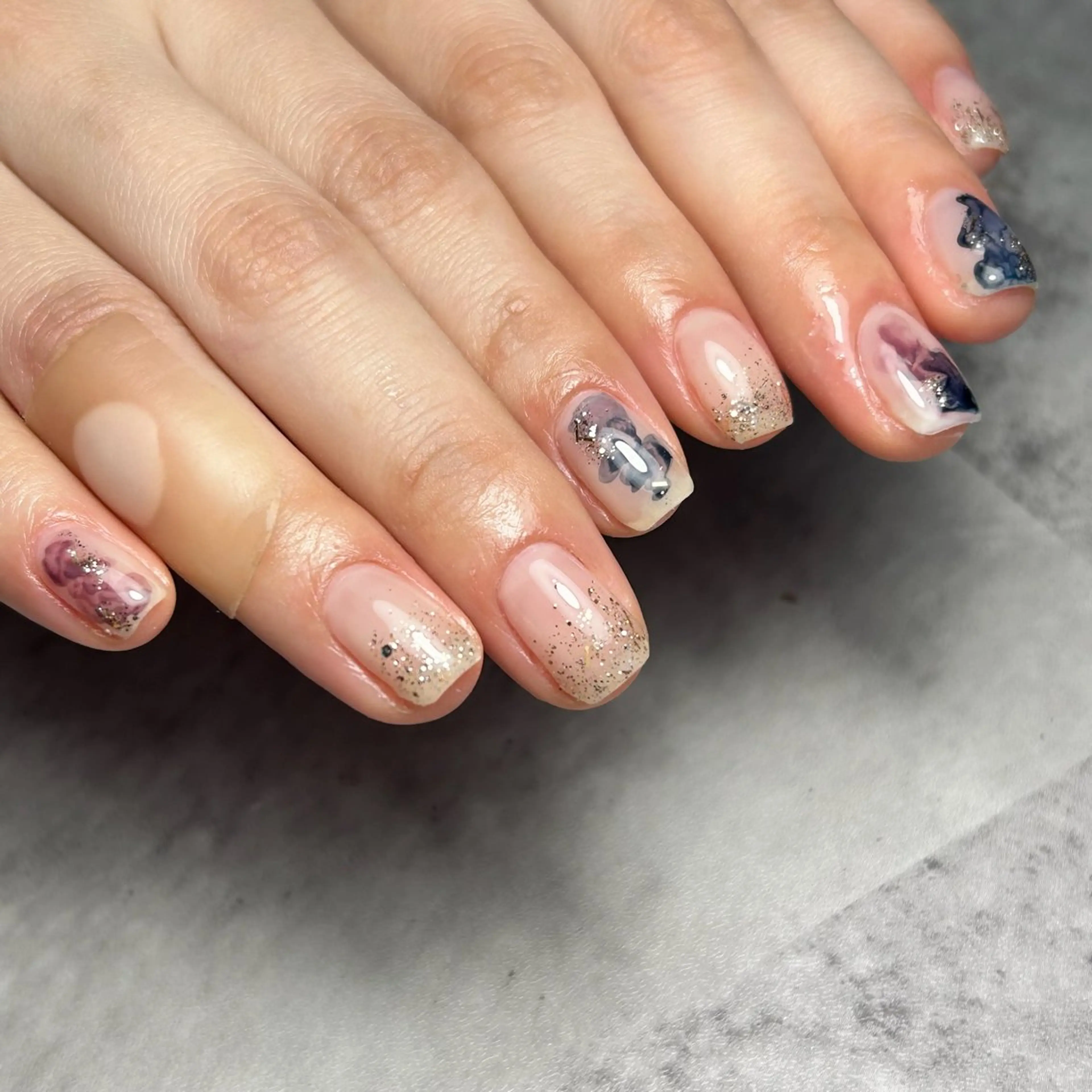 ネイル ワンカラーネイル spira rianのネイルデザイン