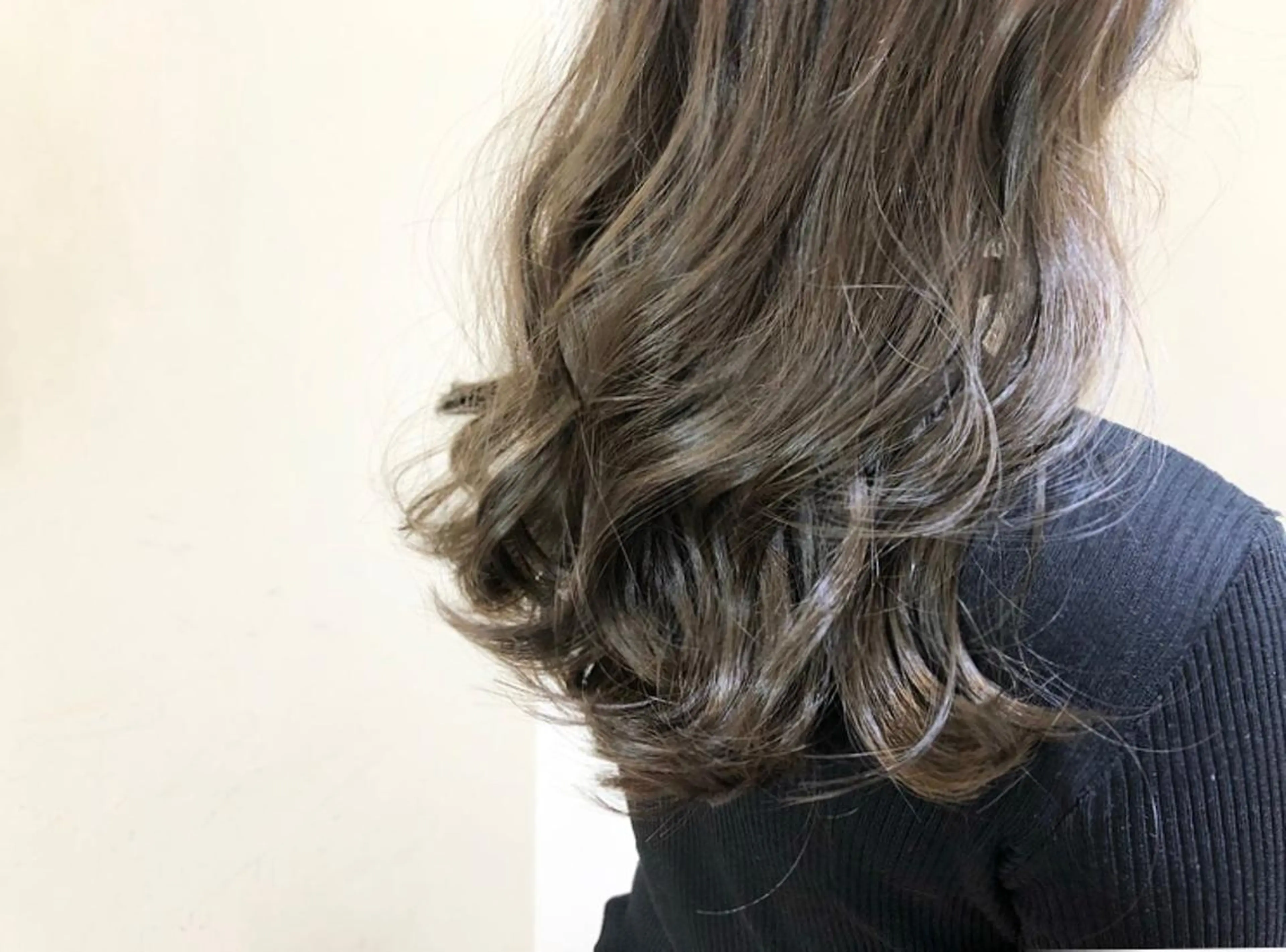 ロング カラー ヘアアレンジ アッシュ カット ヘアカラー トリートメント 店長/ 加藤 流菜のヘアスタイル