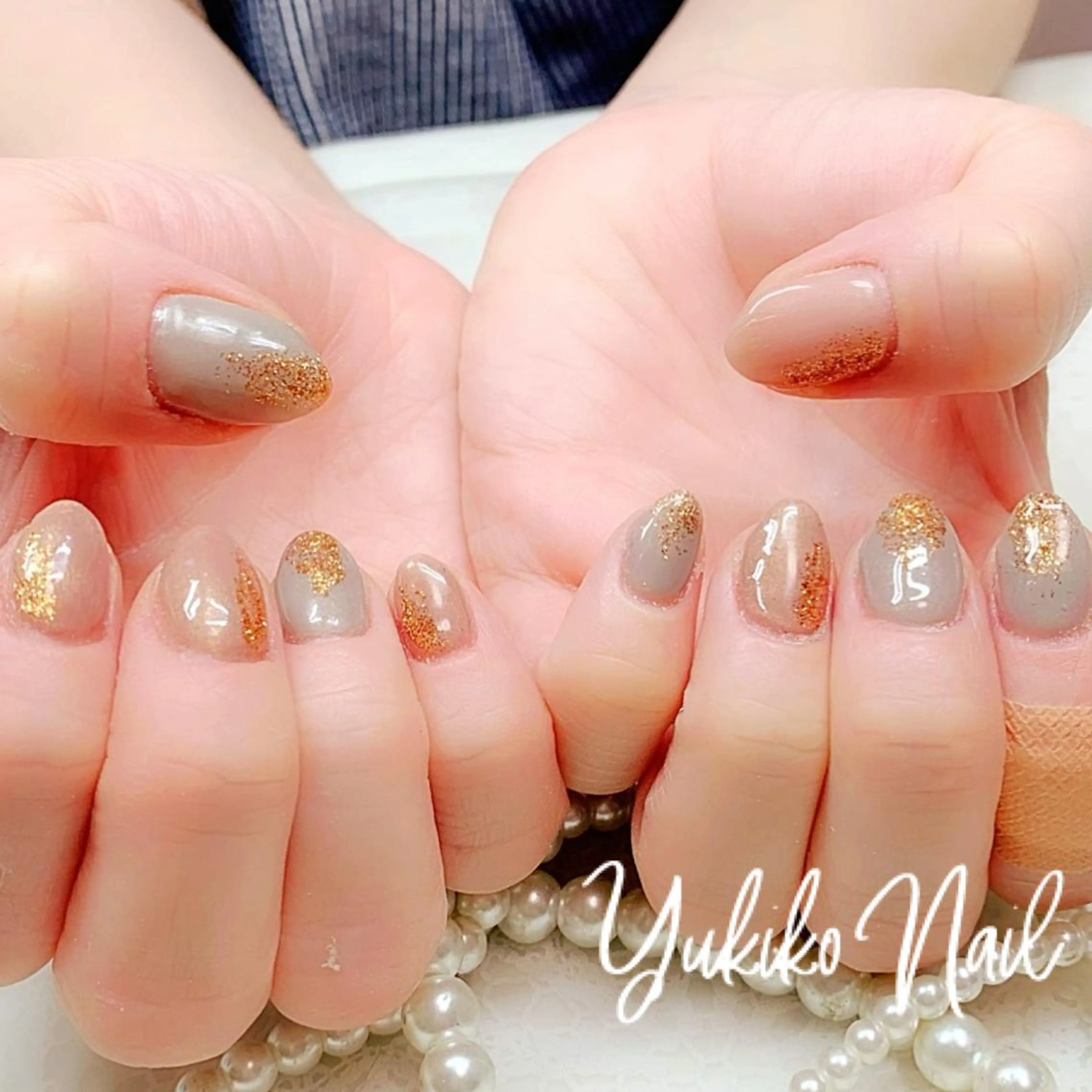 ネイル ニュアンスネイル ハンドネイル ユキコ ネイルのネイルデザイン