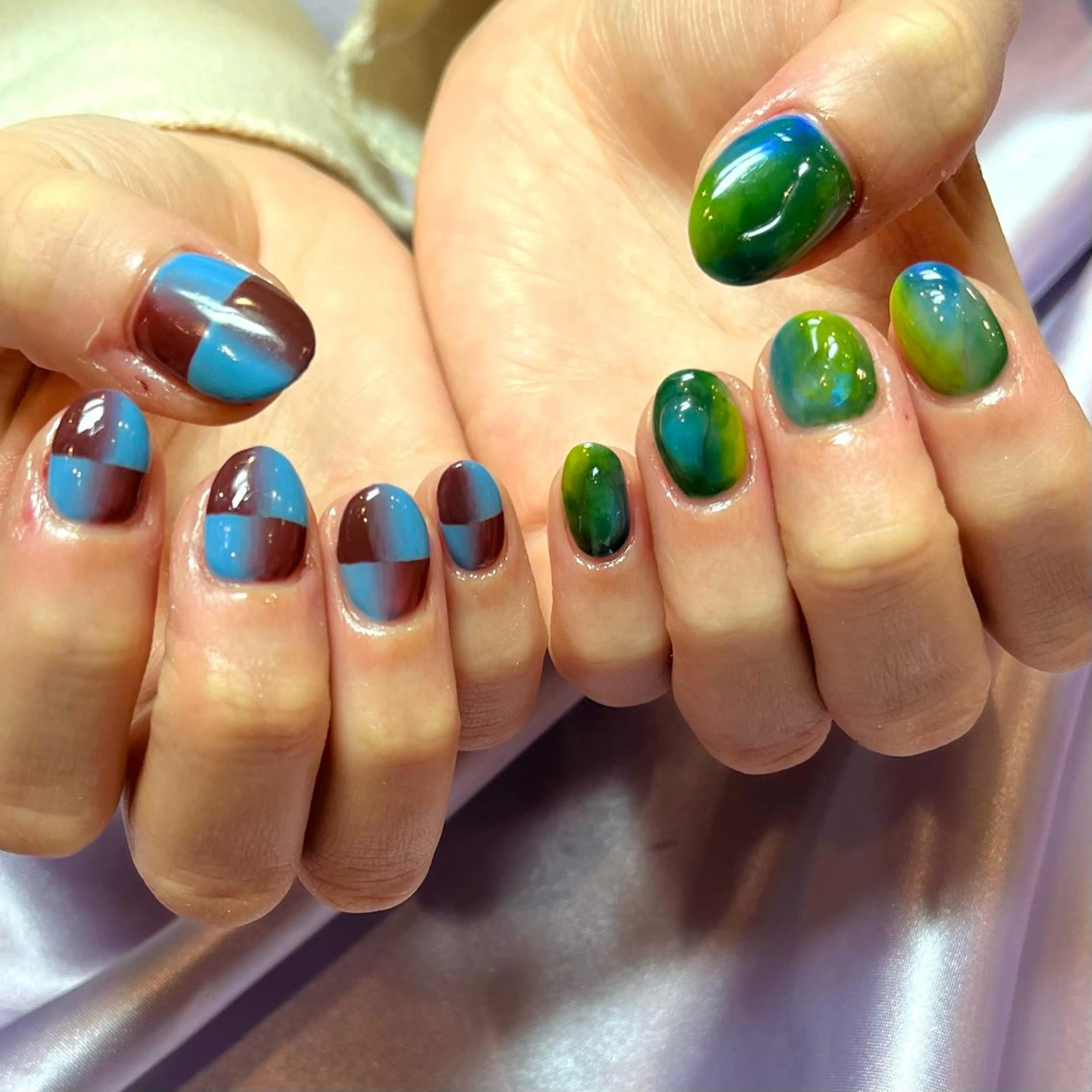 ネイル フレンチネイル ニュアンスネイル オンブレフレンチ ハンドネイル フットネイル para ☀︎ sol by BECK所属・Para Sol nail　Maoのネイルデザイン