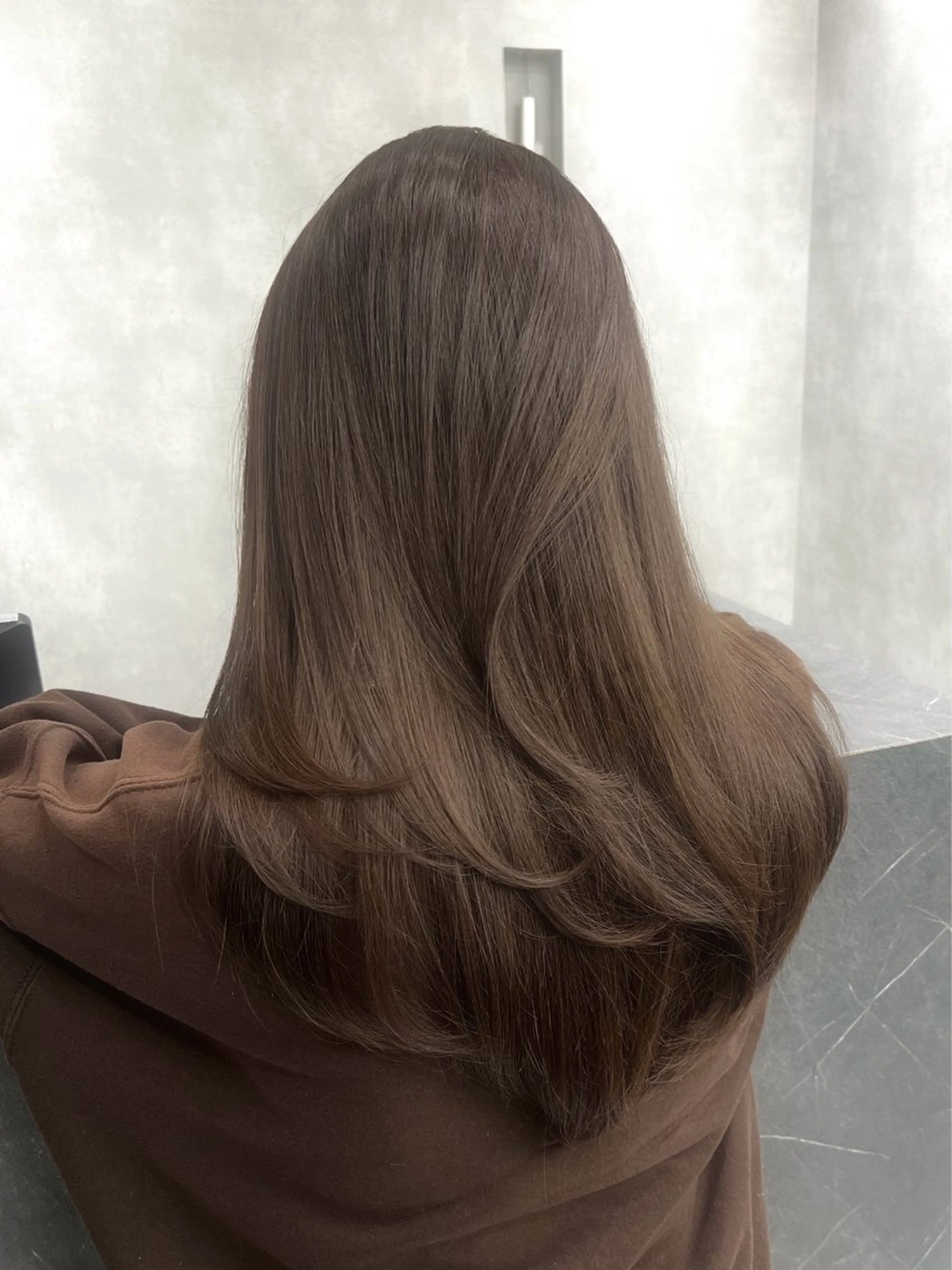 ロング 🚨メンズ曲がる 縮毛矯正りおん🚨のヘアスタイル