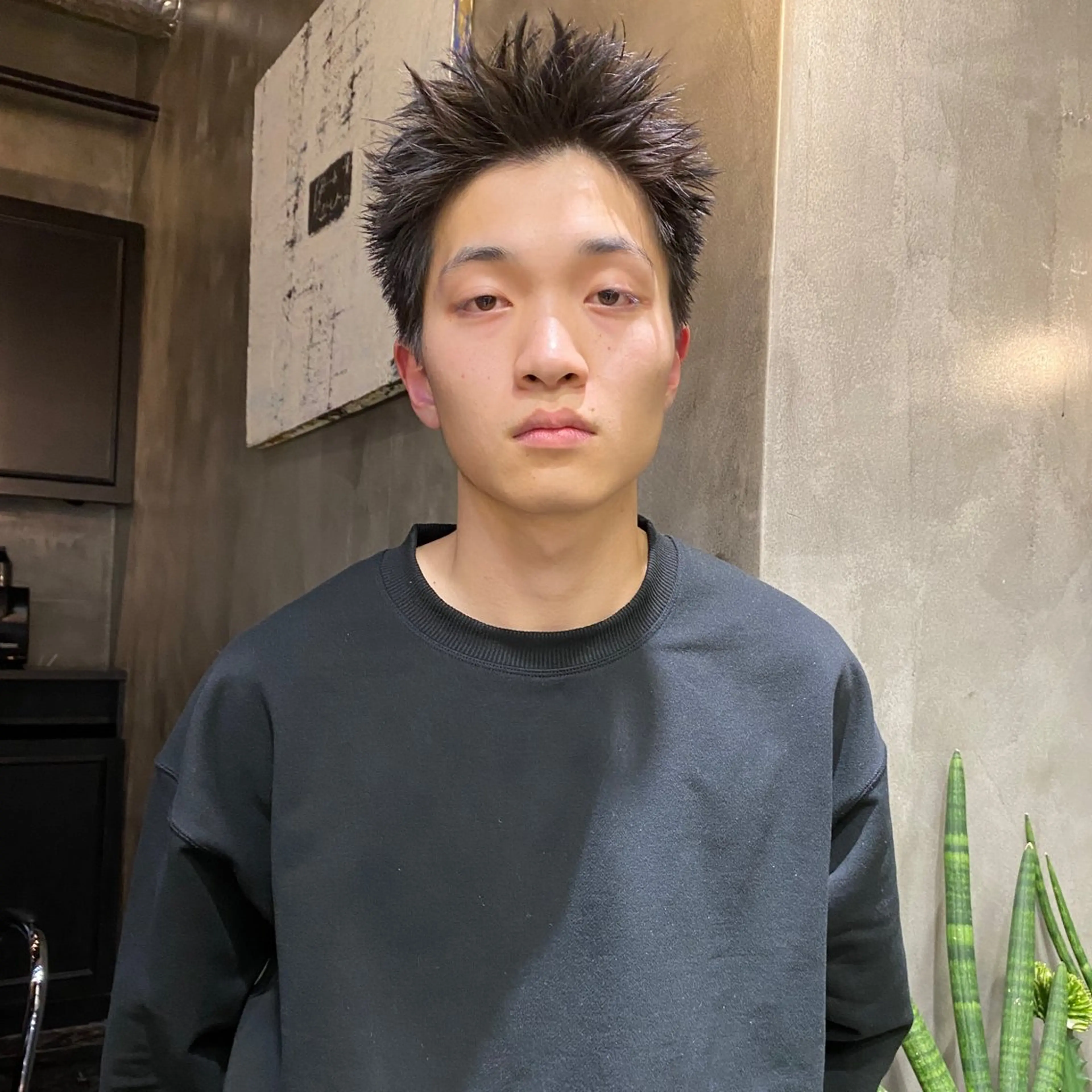 ショート メンズ スパイキーショート ショートヘア カット トリートメント ニュアンスデザイン/ SHOUTOのヘアスタイル