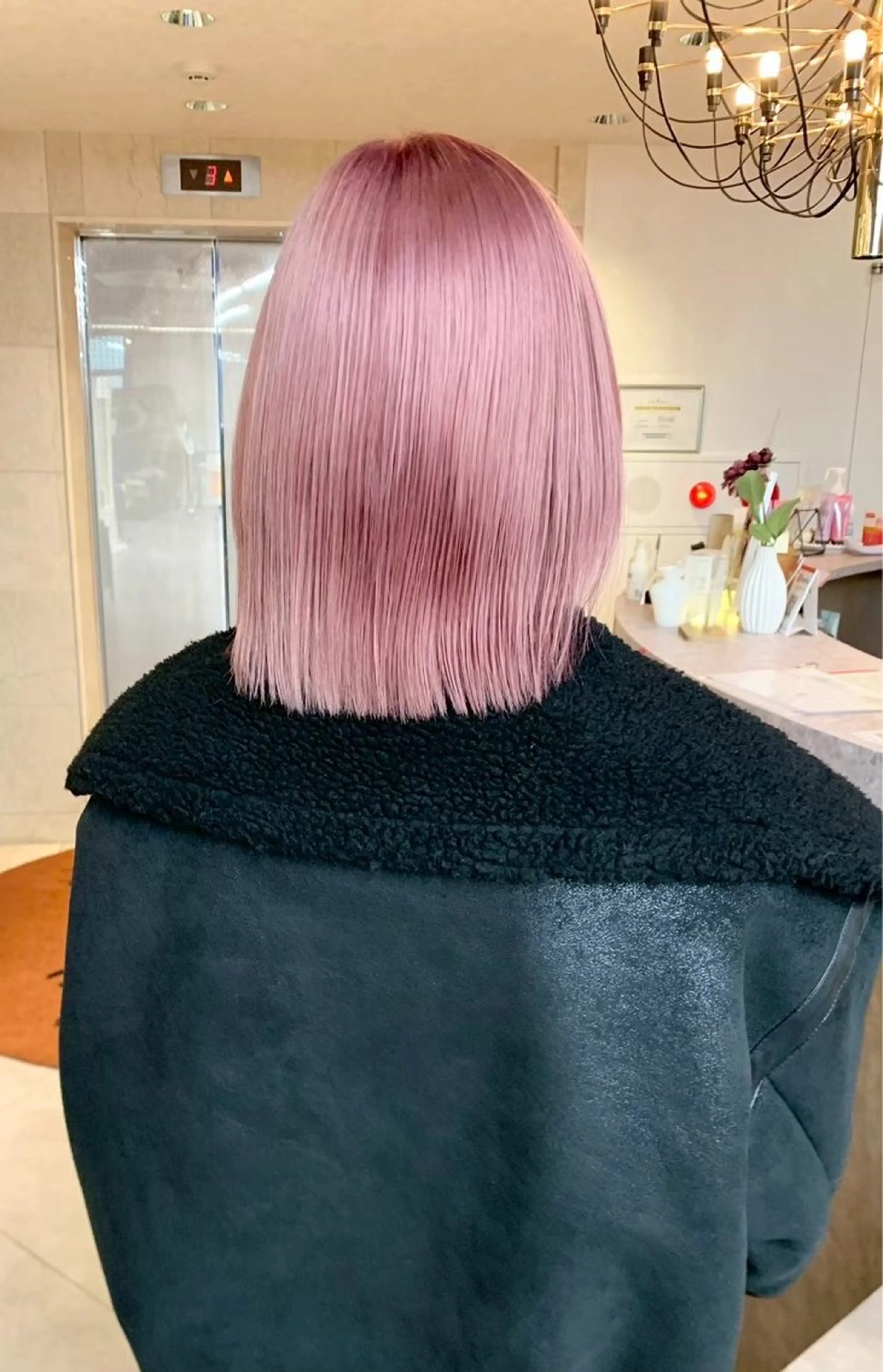 【ブリーチのリタッチモデル🪷】リタッチブリーチ+ワンカラー+トリートメント🎀🫧　※条件ありの写真