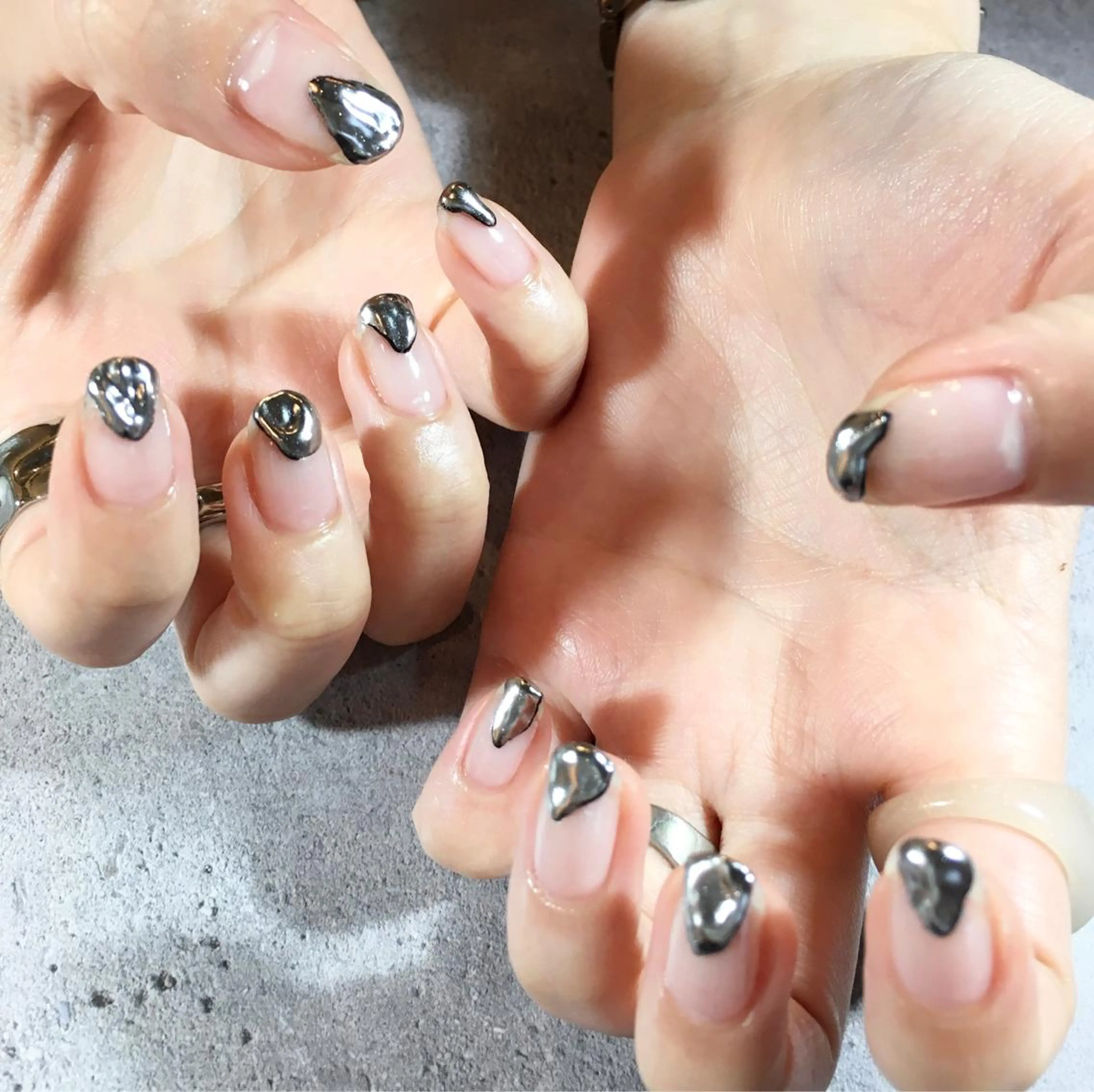 ネイル ミラーネイル ハンドネイル DEEP nail salon所属・DEEP nail salonのネイルデザイン