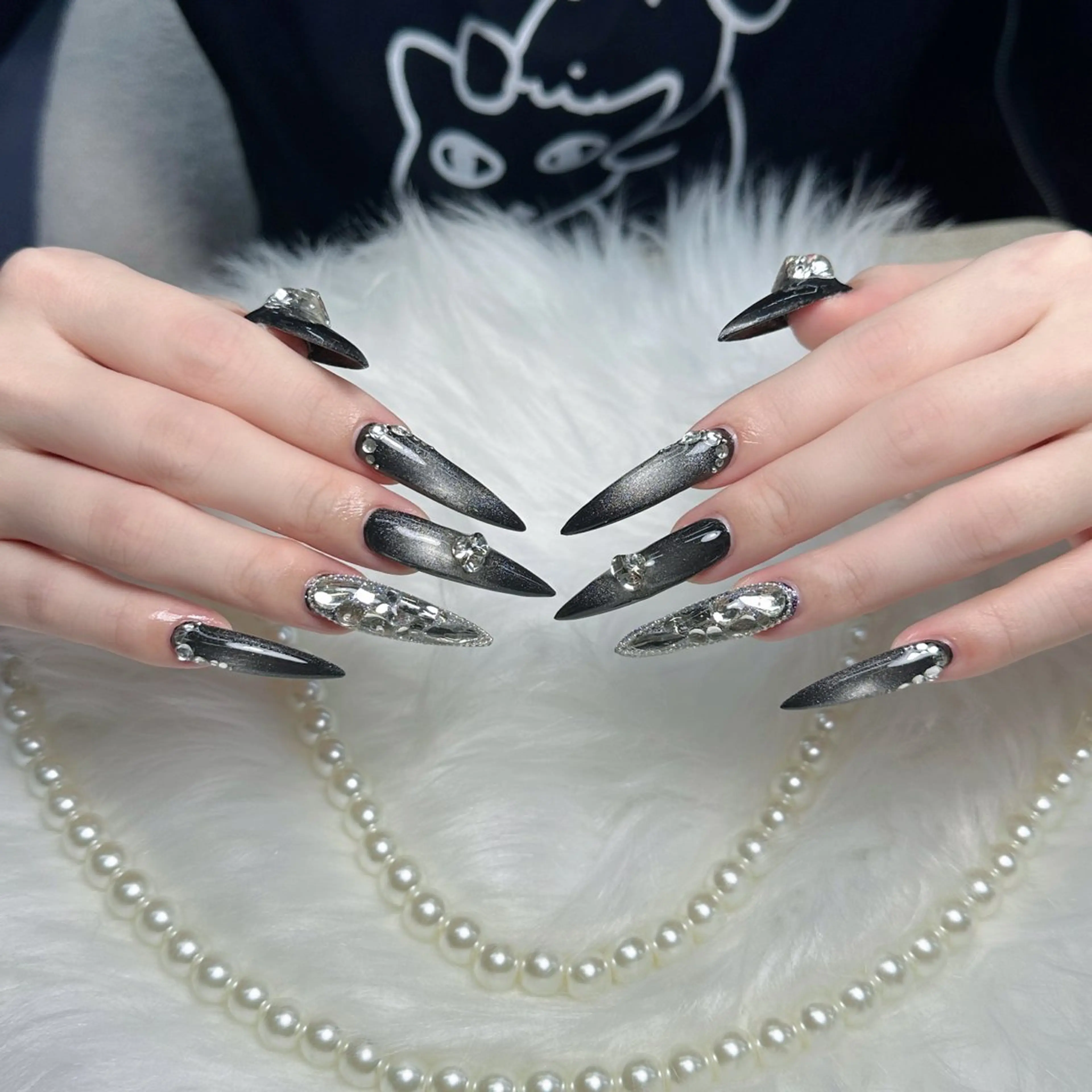 ネイル ハンドネイル ハンドケア Panda chan Novaのネイルデザイン