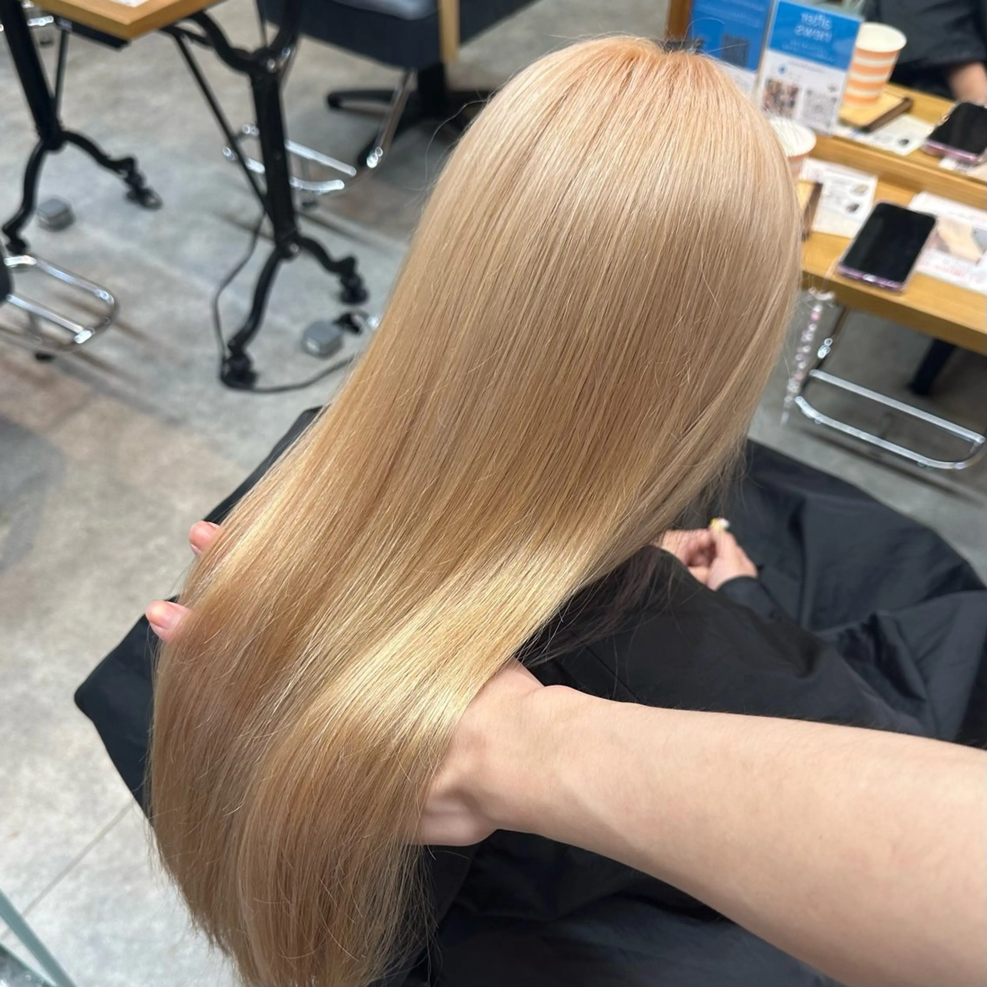 ロング ヘアカラー ブリーチ屋さん/ブリ ーチ矯正🫧あずみのヘアスタイル