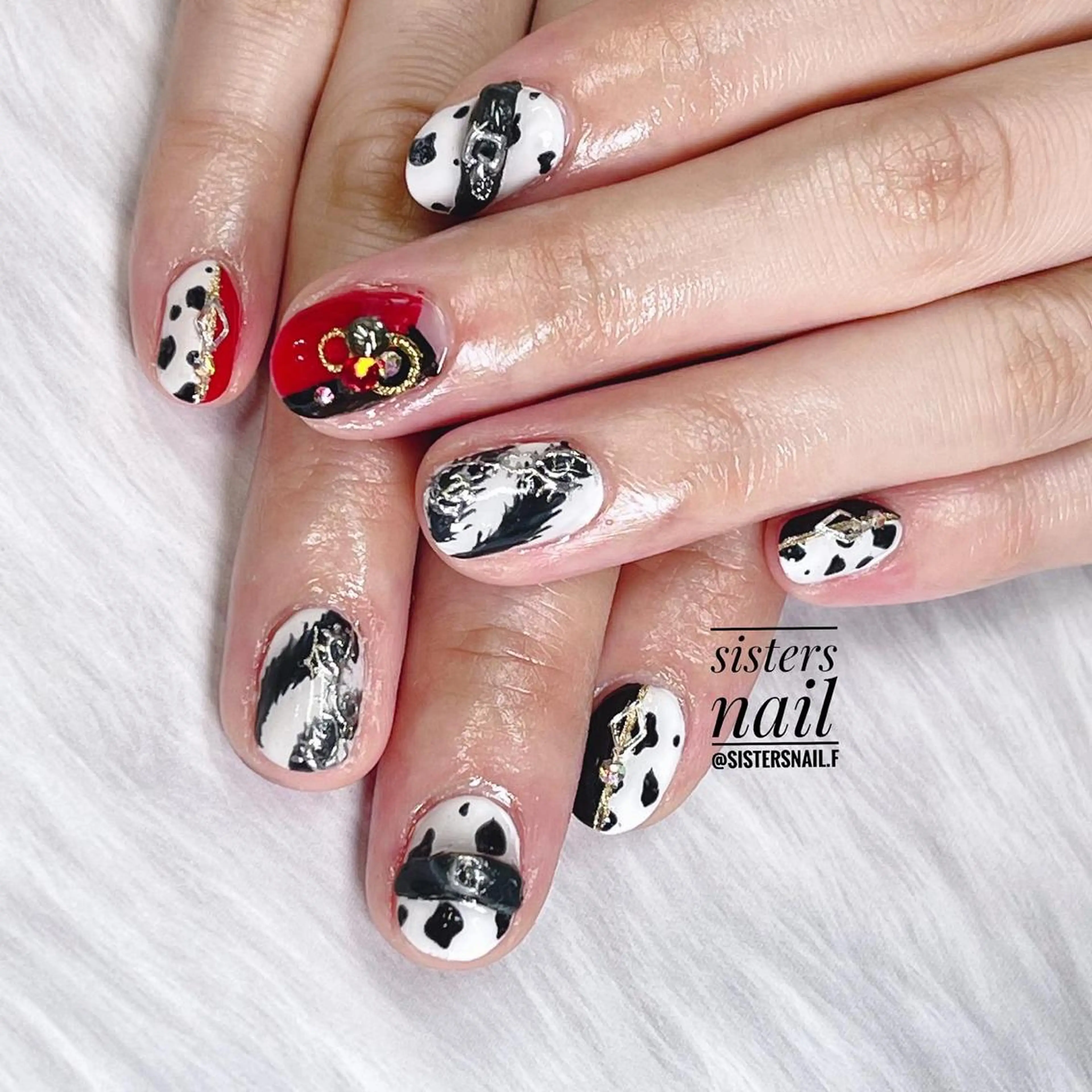 ネイル アートネイル ハロウィン sisters nail.fのネイルデザイン