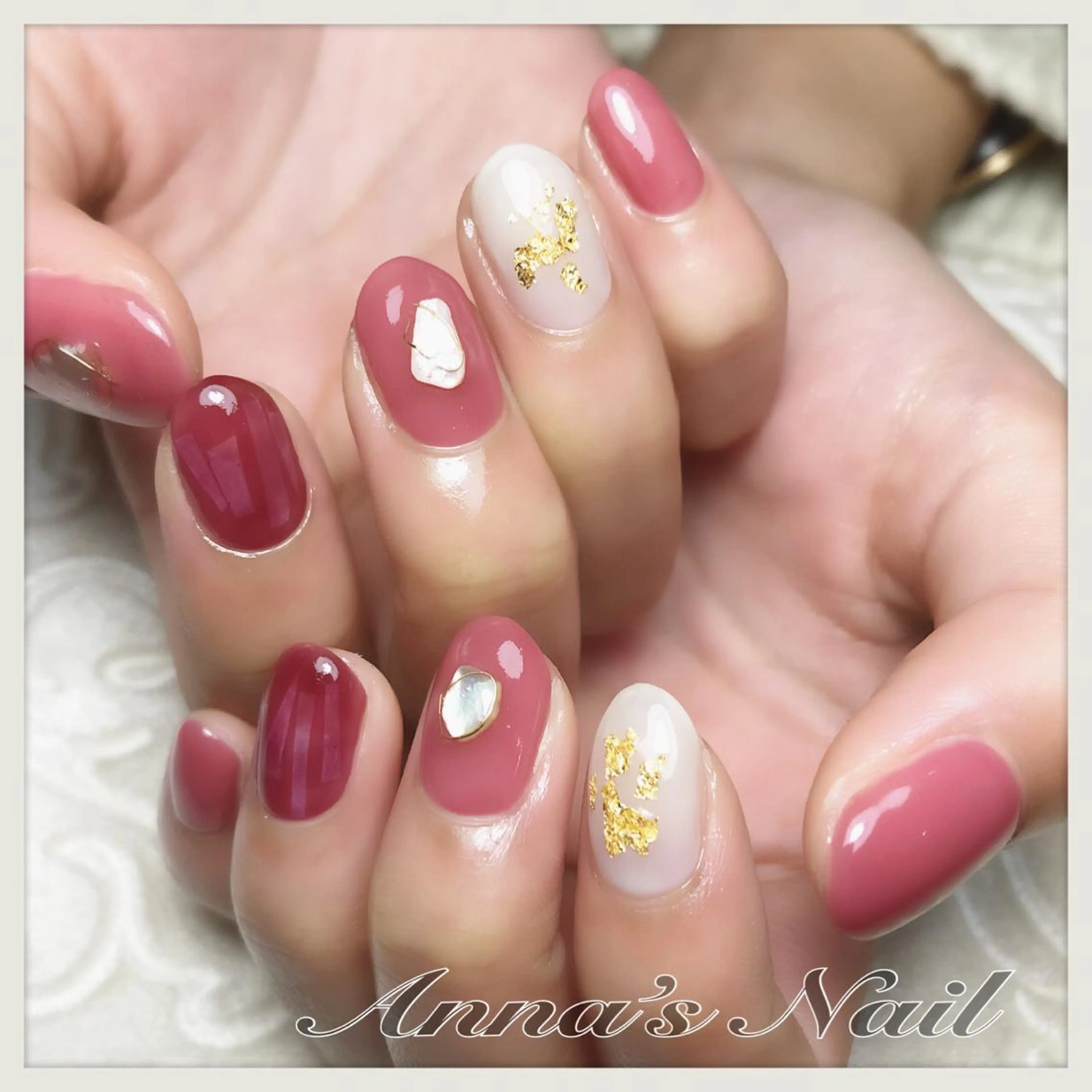 カラー Anna’s Nail所属・清口 杏奈のネイルデザイン