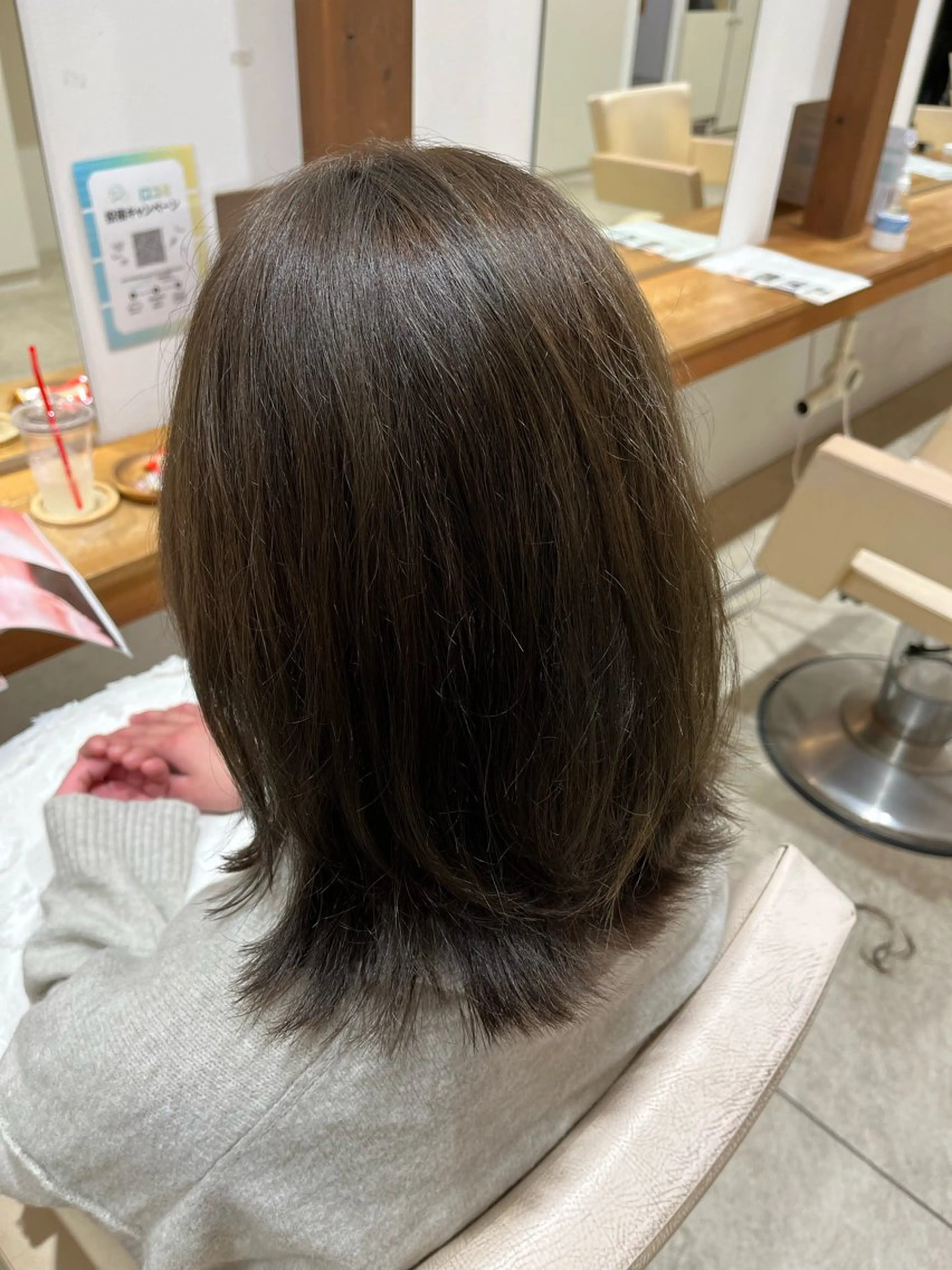 ミディアム カラー 沖元 統弥のヘアスタイル
