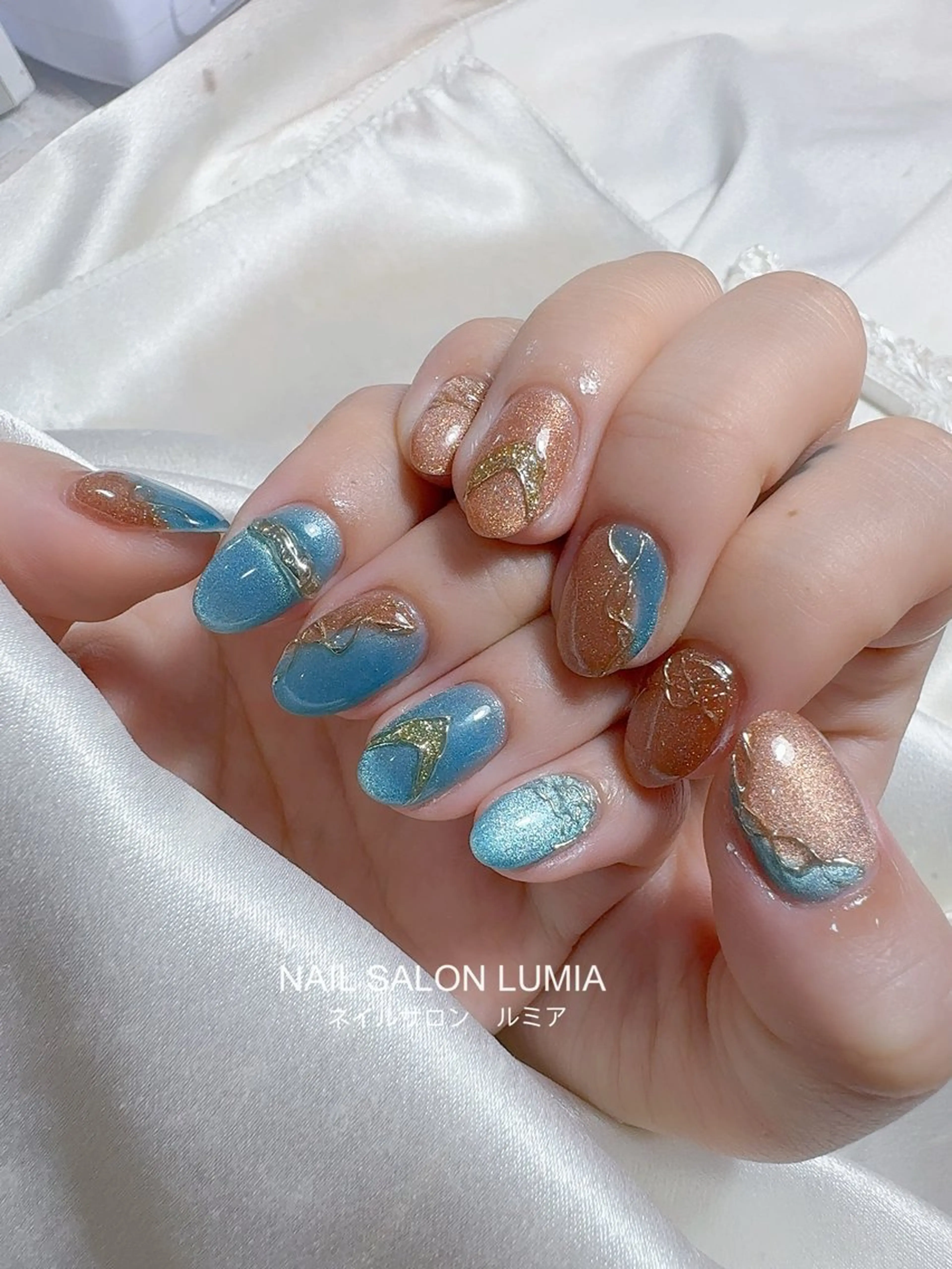 ネイル ハンドネイル ネイルサロン ルミア Lumia 店長のネイルデザイン
