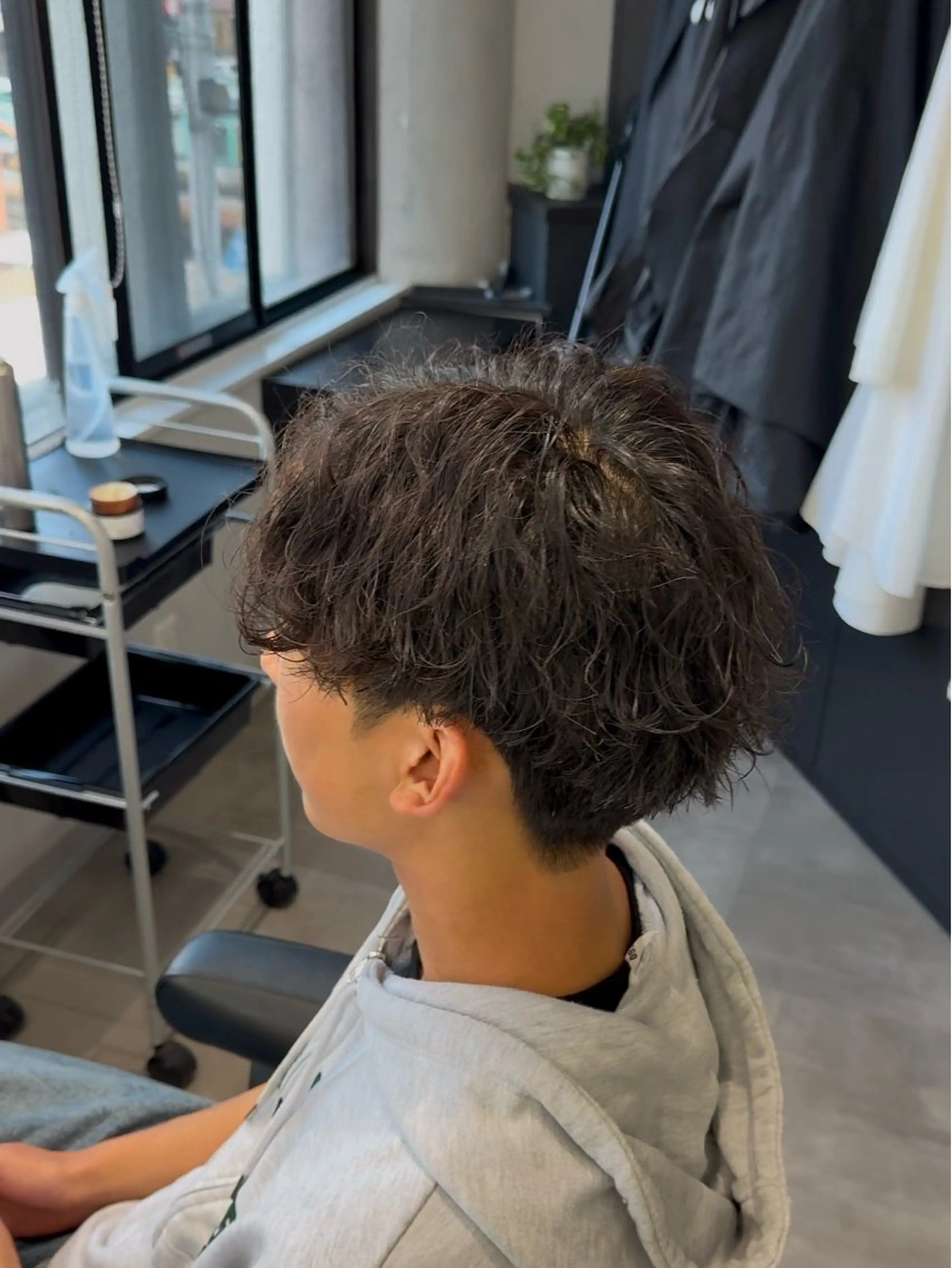 ショート カット パーマ 高橋 昂大のヘアスタイル