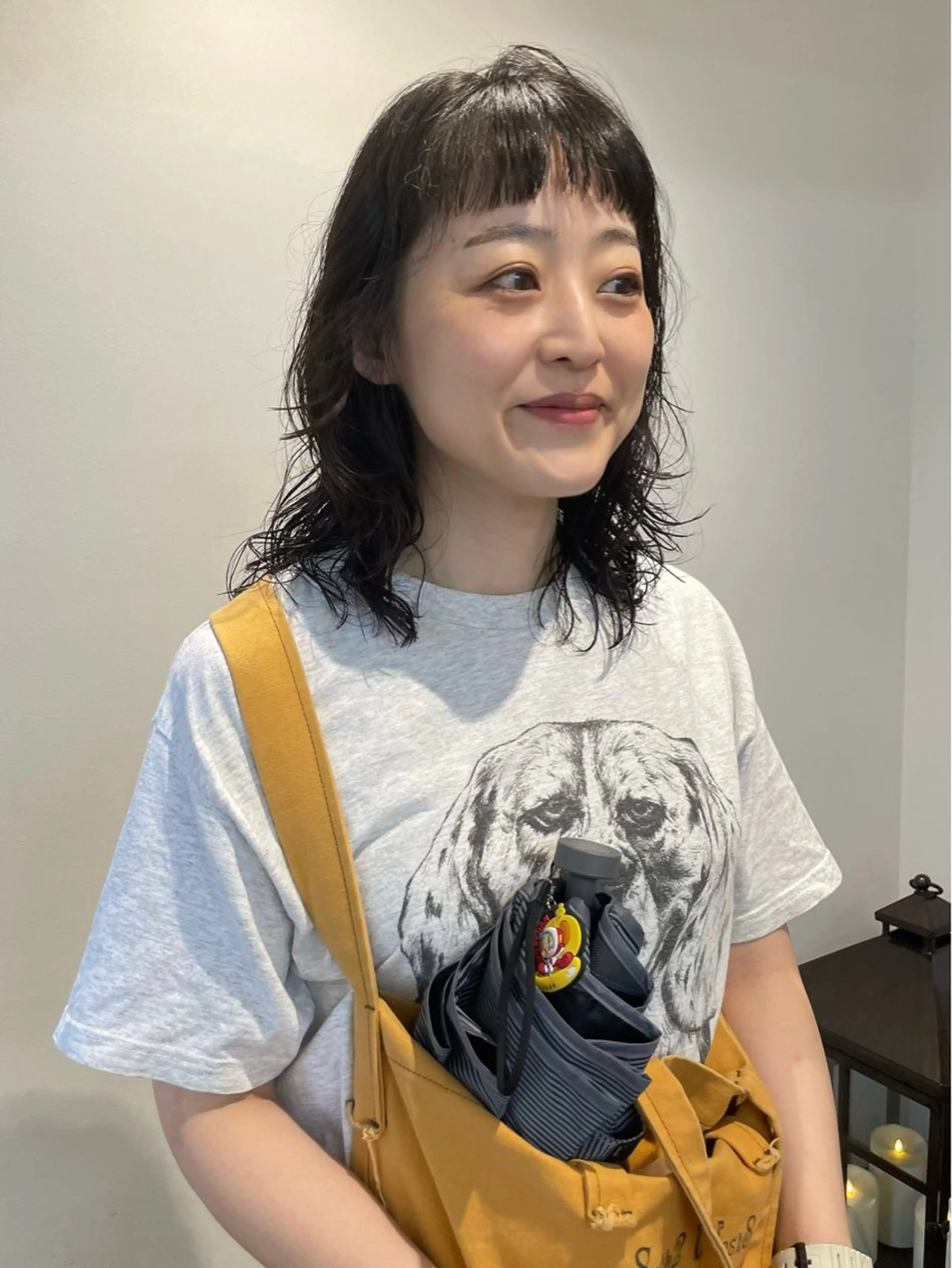 ロング パーマ ボブ レイヤーカット 縮毛矯正 ウルフカット ニュアンスパーマ カット パーマ レイヤーパーマ/ ショートパーマ/横浜のヘアスタイル