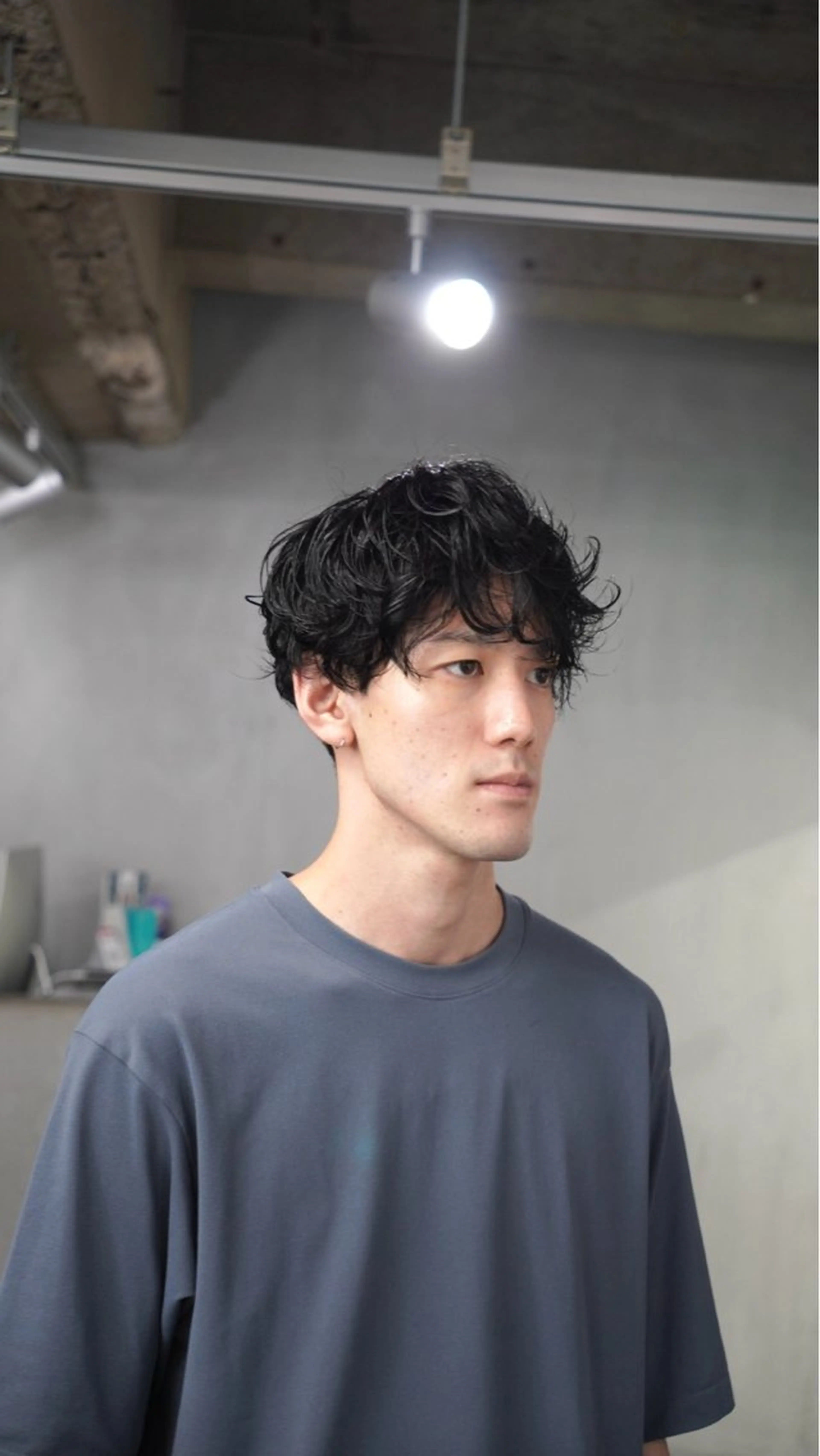 ショート カラー パーマ メンズ カット パーマ メンズ/ダブルカラー /パーマ/来栖慧💈のヘアスタイル