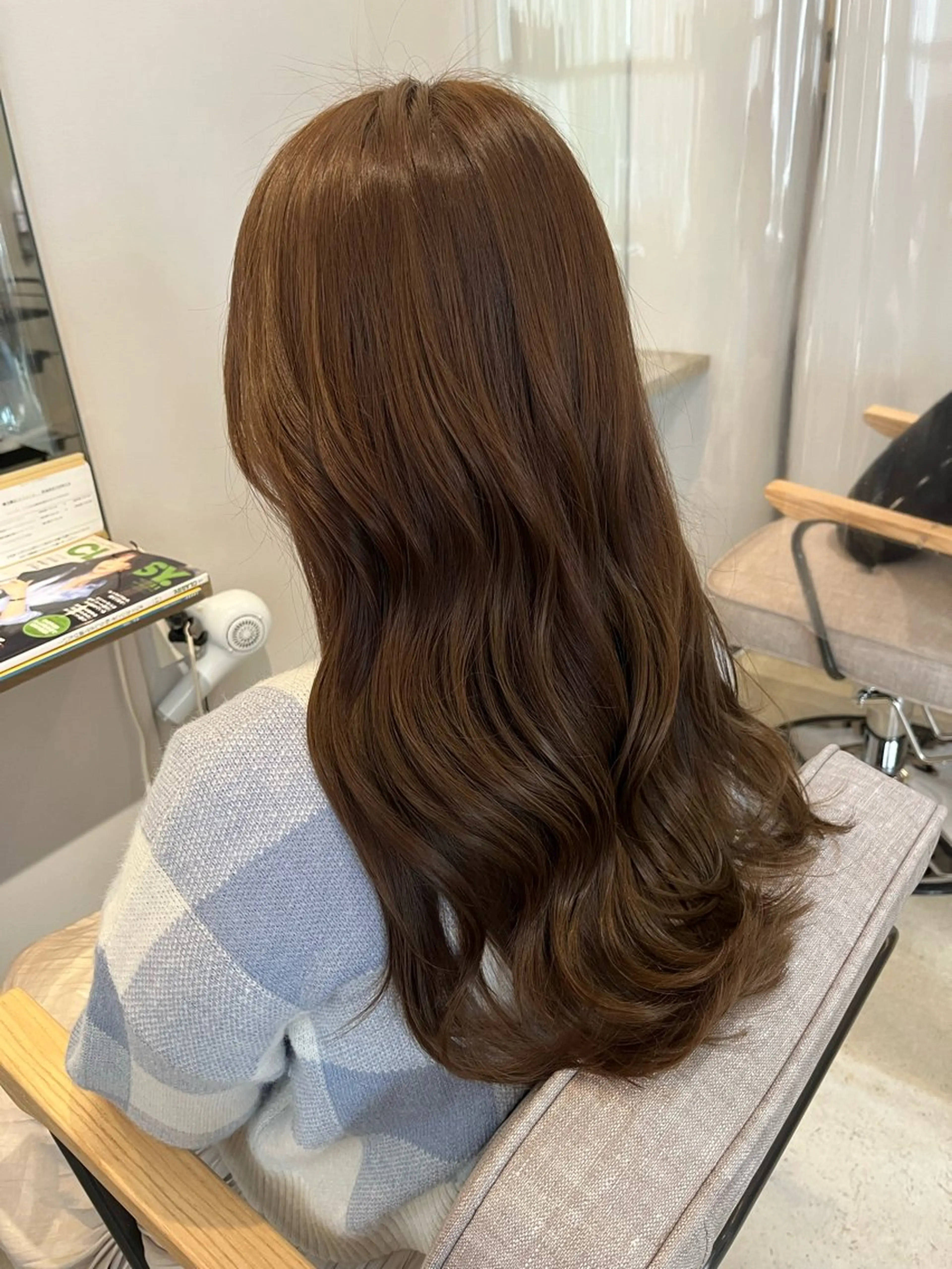 ロング 廣岡 采音のヘアスタイル