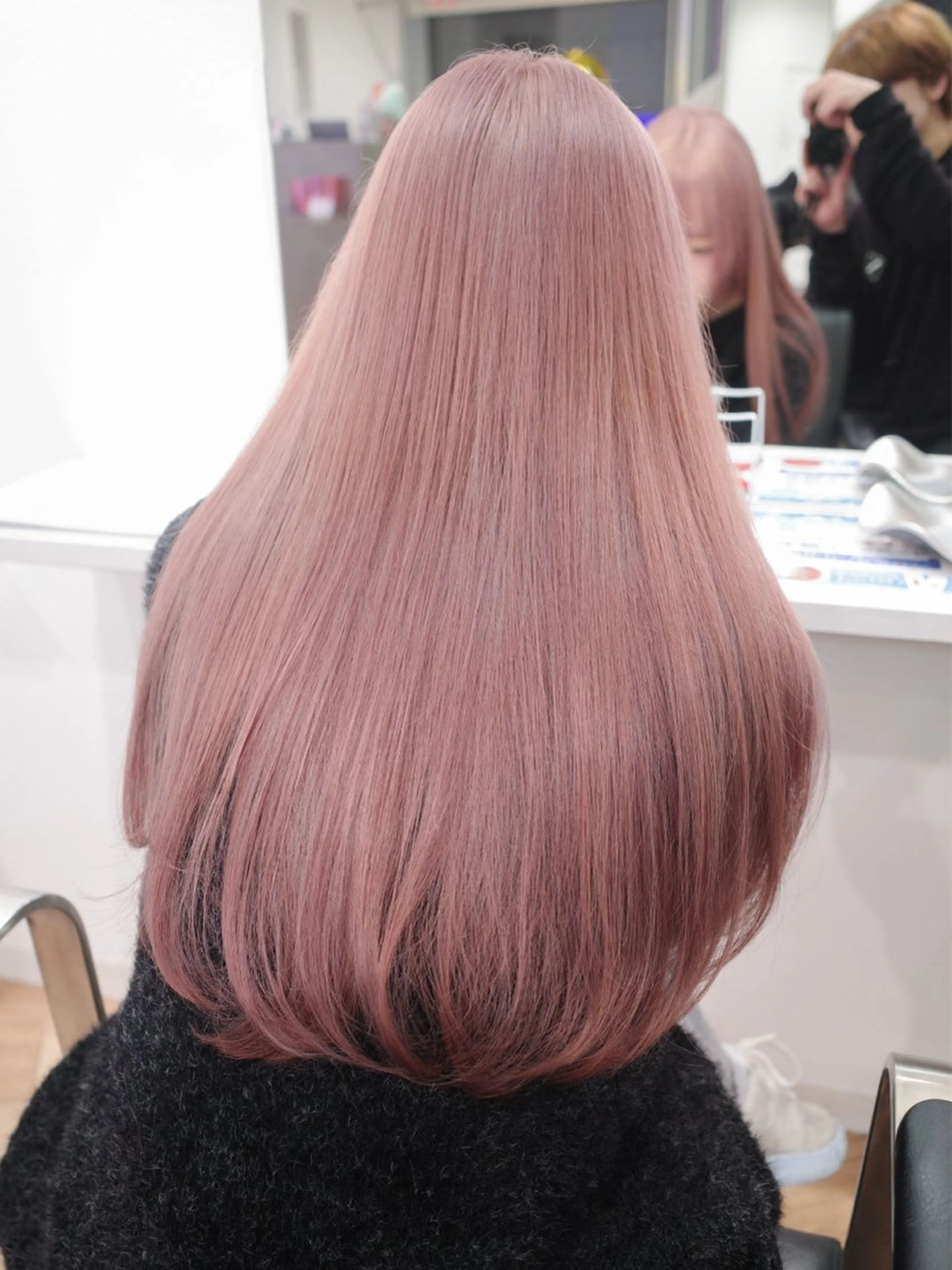 ロング ヘアカラー ボブ/ダブルカラー 【渋谷】唐仁原 抄語のヘアスタイル