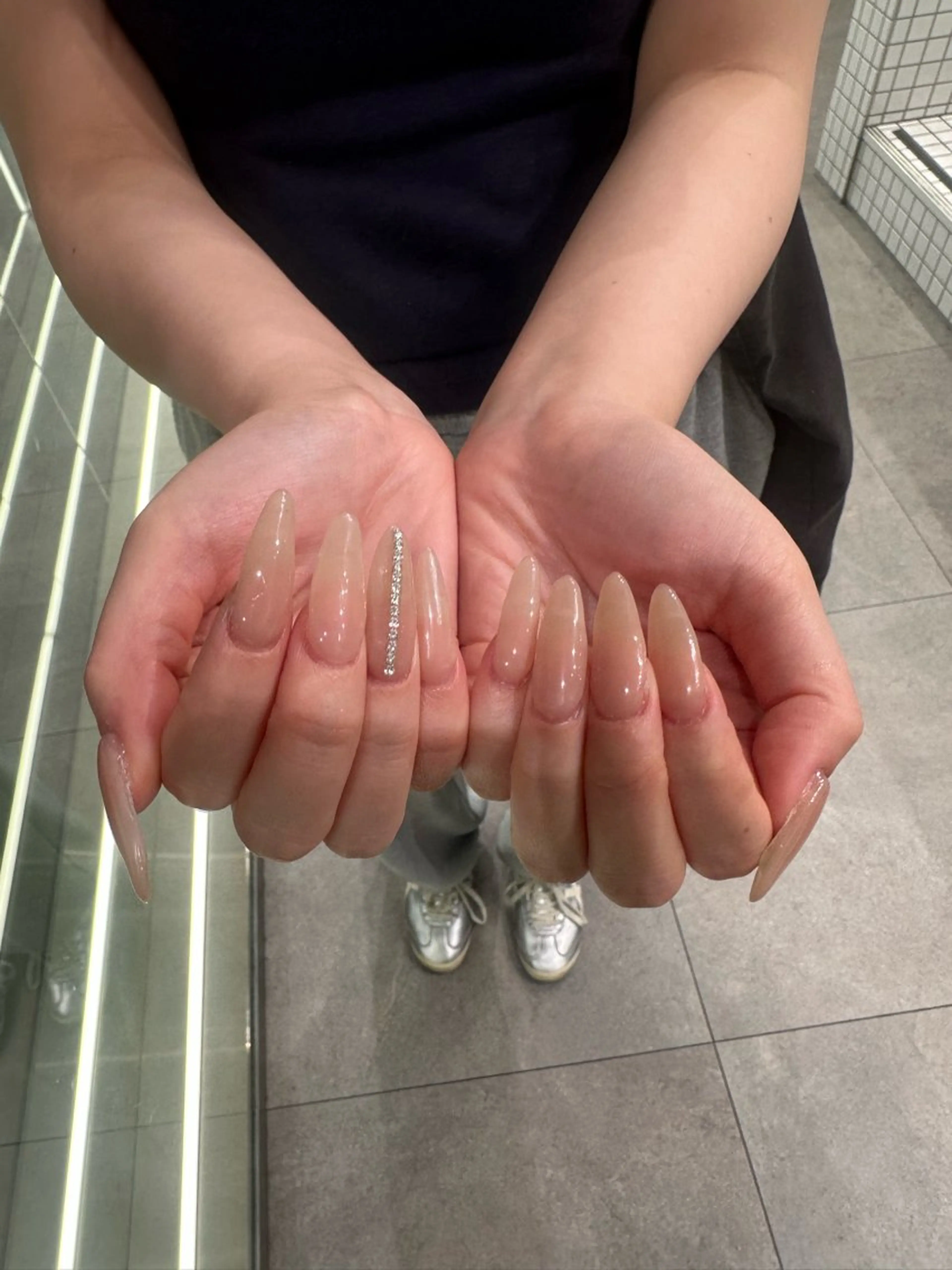 ネイル ワンカラーネイル eye/nail⋆. shiho.:*☆のヘアスタイル