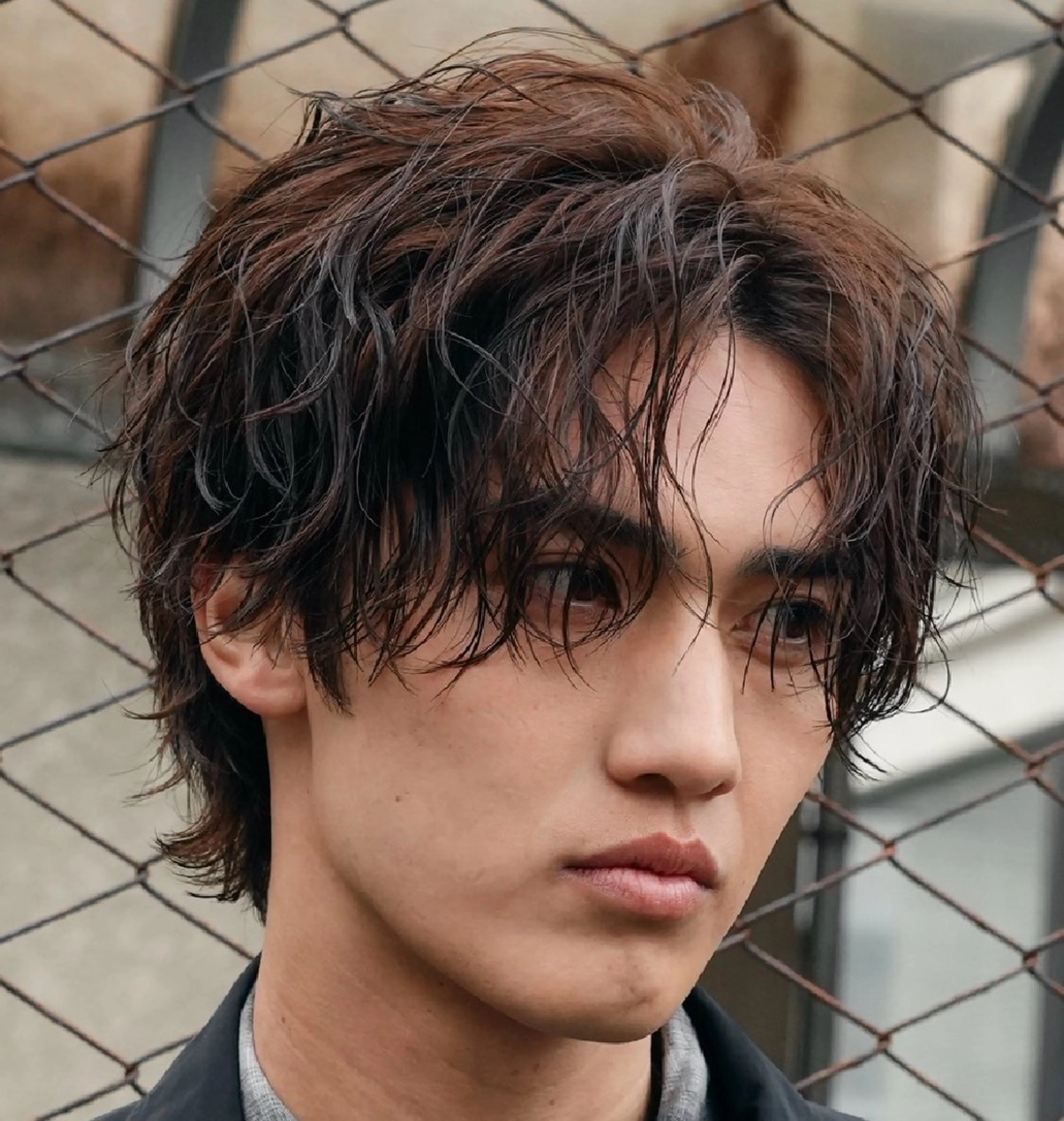 パーマ メンズ センターパート マッシュ メンズパーマ プードルパーマ メンズツイストパーマ カット パーマ トリートメント 仙台フェザーパーマ/ fifth/遠藤楓雅のヘアスタイル