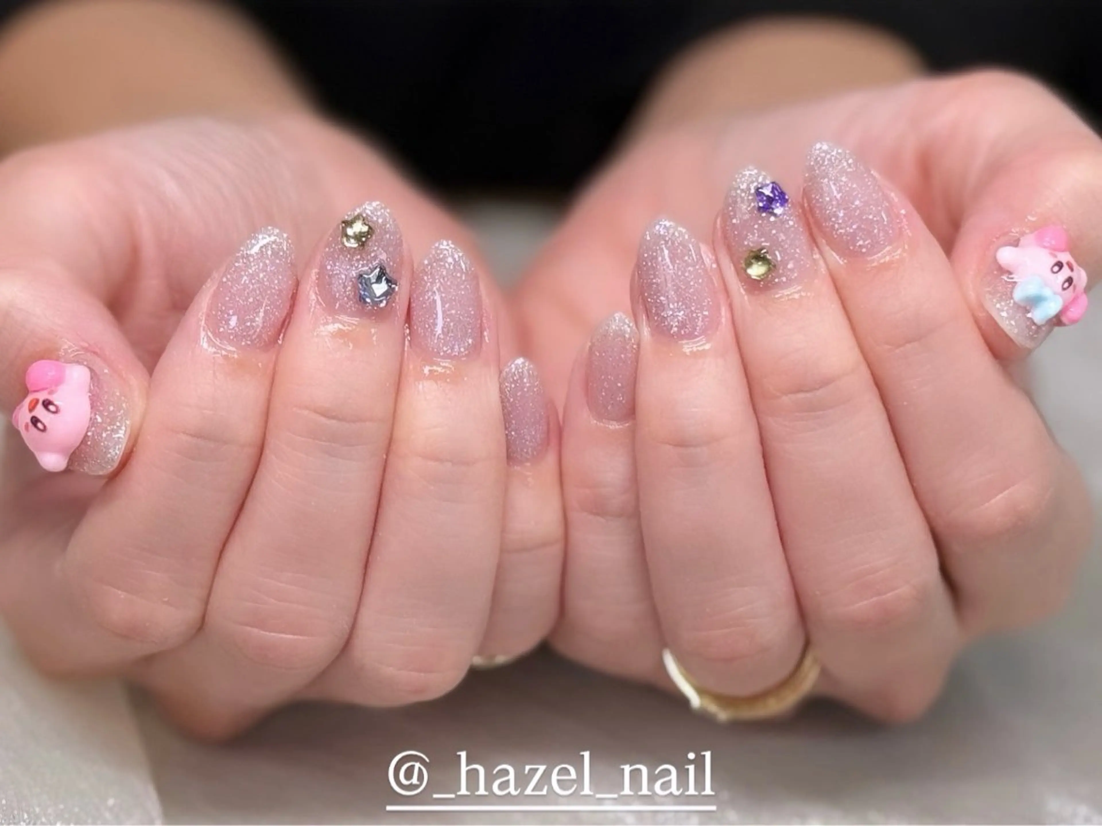ネイル 🥣Hazel yui🩶のネイルデザイン