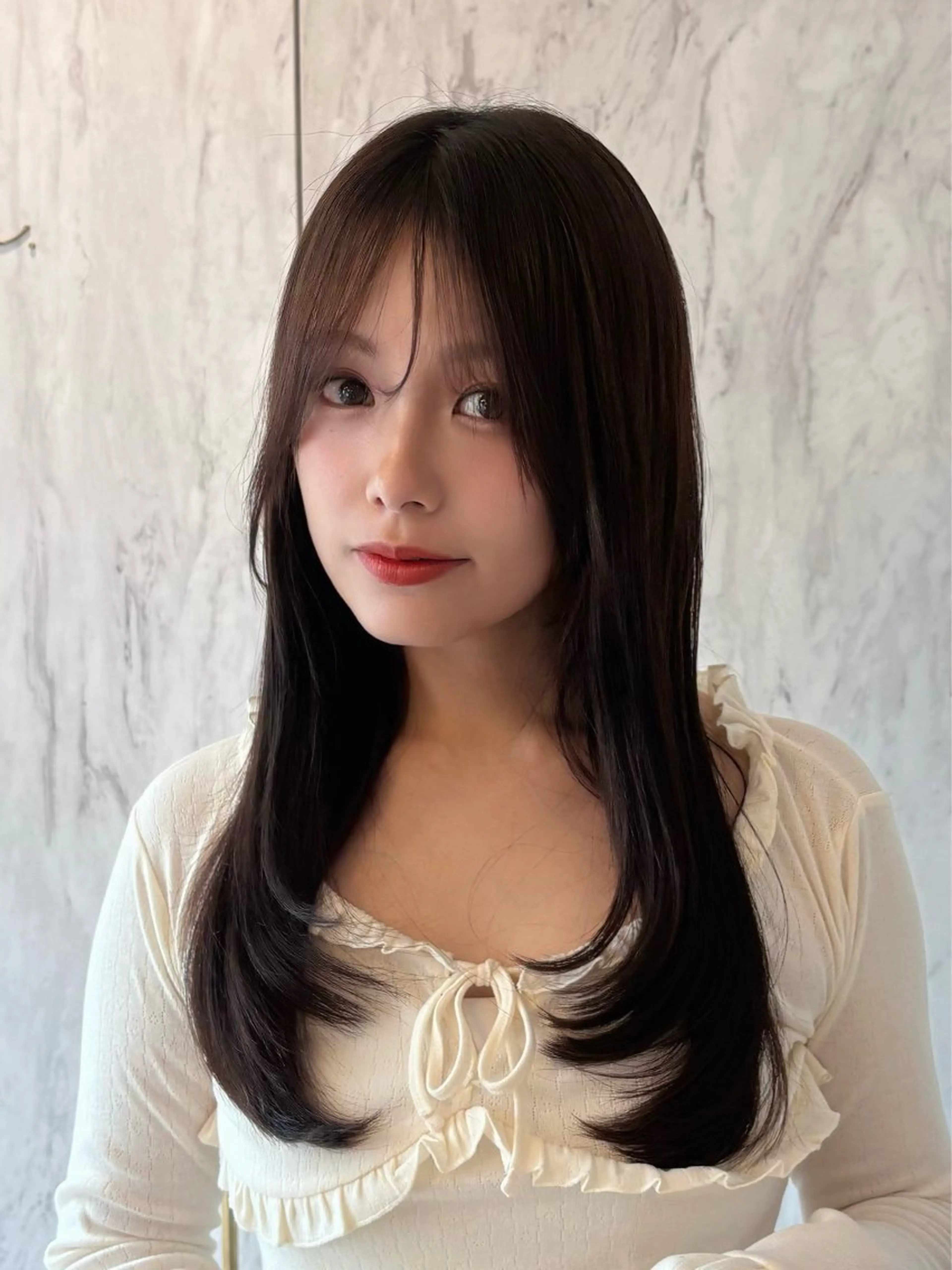 【🎓ミニモ学割🎓】カット+カラー+話題の超音波アイロントリートメント✨の写真