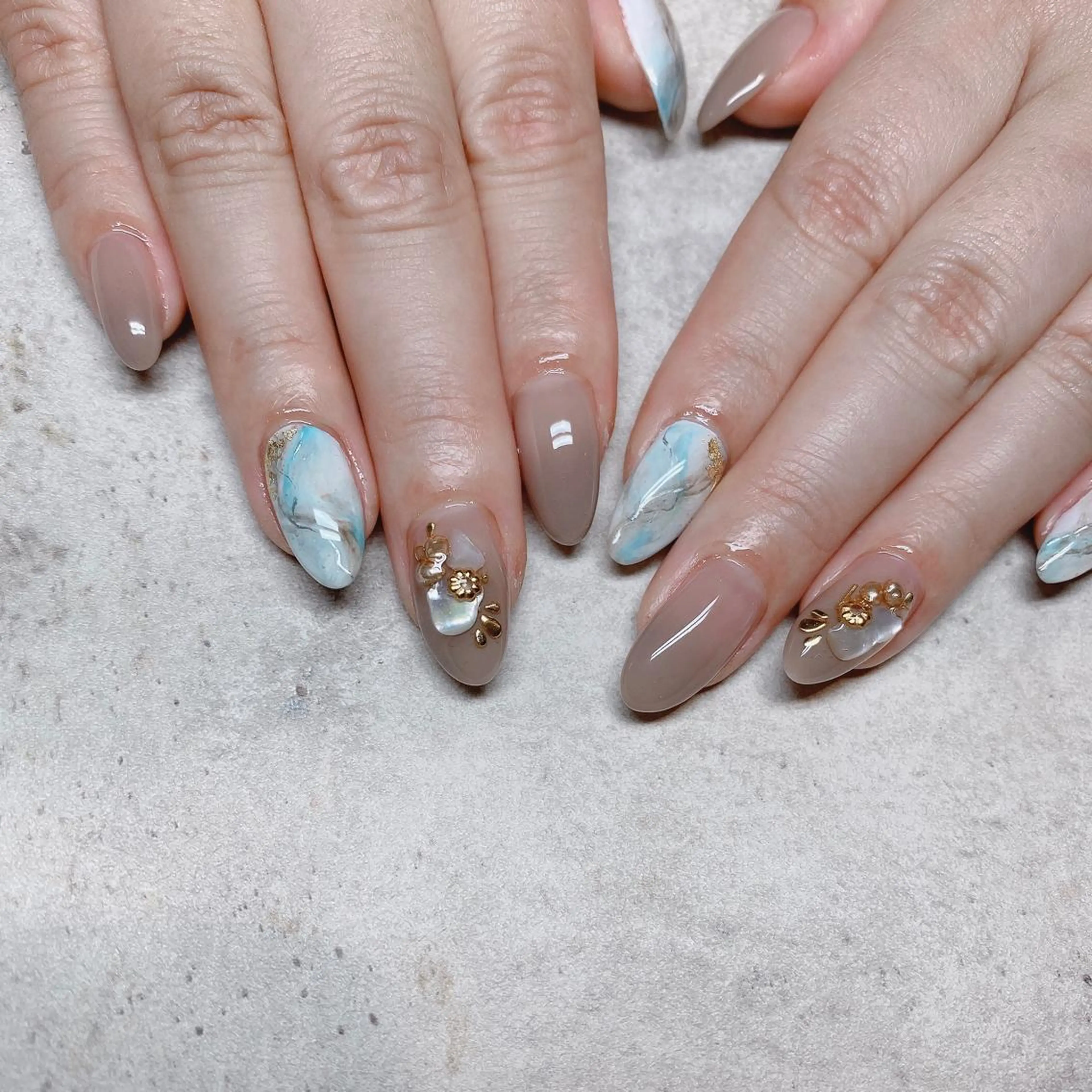 ネイル among アマン所属・lecoa_ kana／amongのネイルデザイン