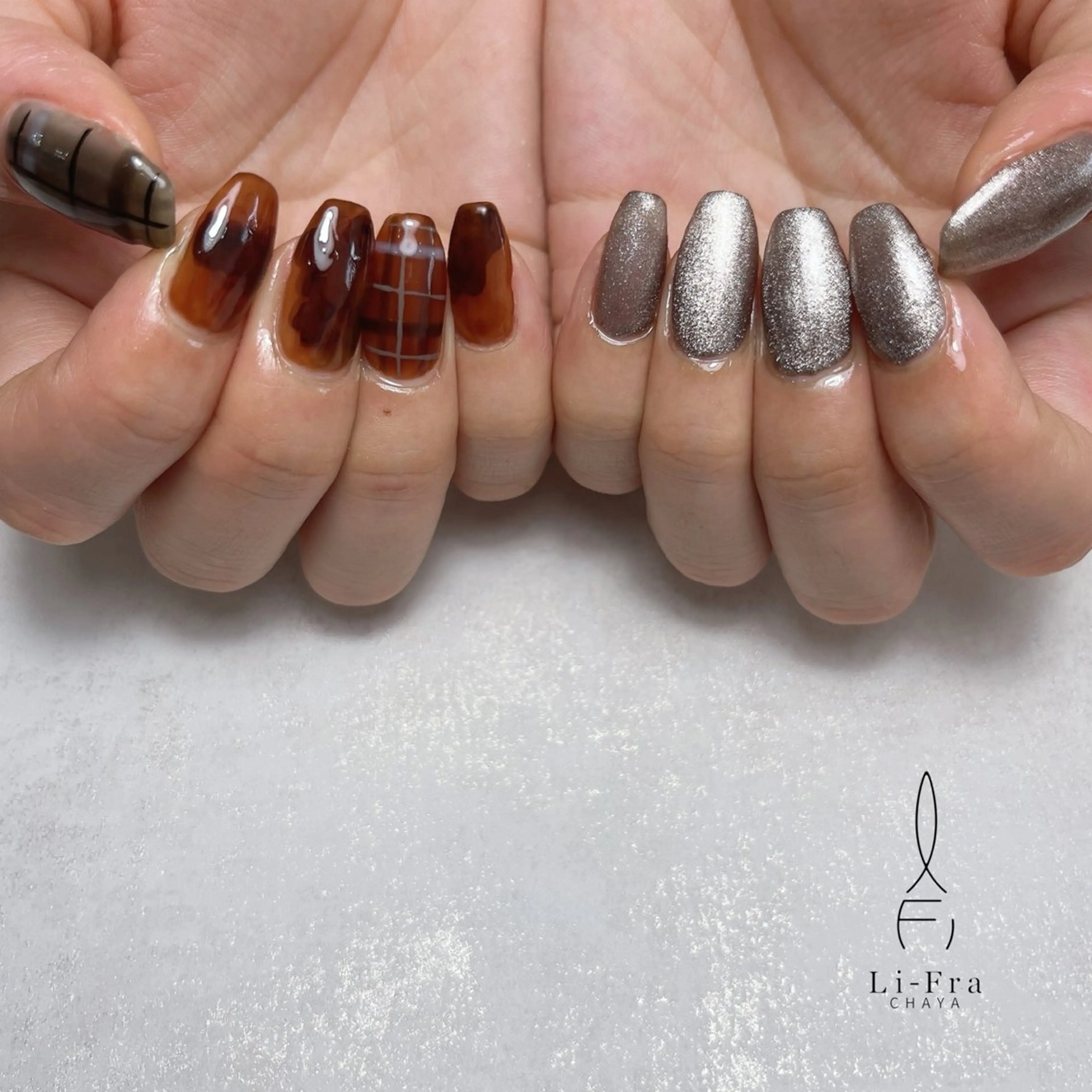 ネイル Li-Fra 神野さやのネイルデザイン