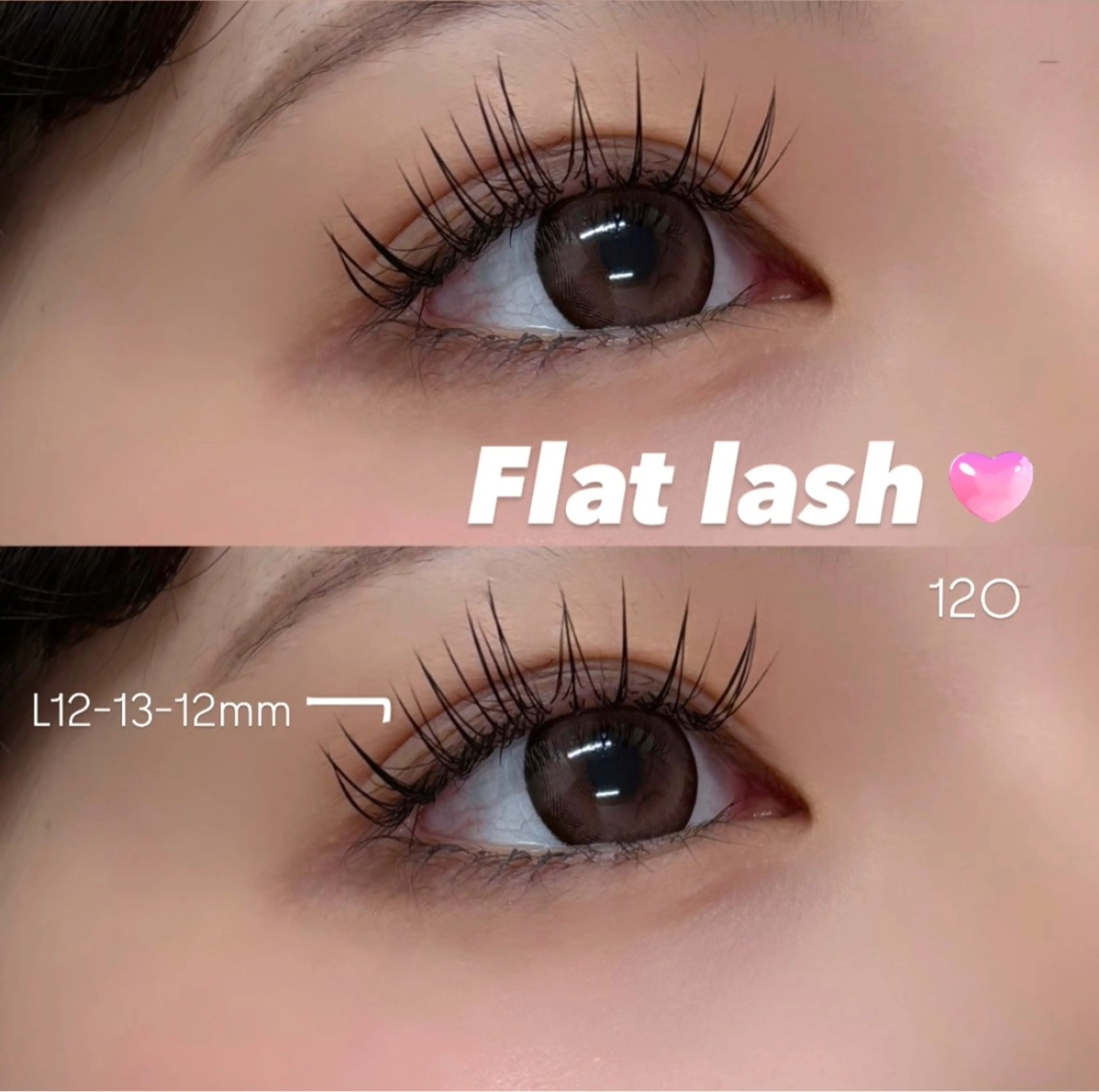 マツエク・マツパ Dカール フラットラッシュ REAL 大須🎀 ayakaのマツエク・マツパデザイン