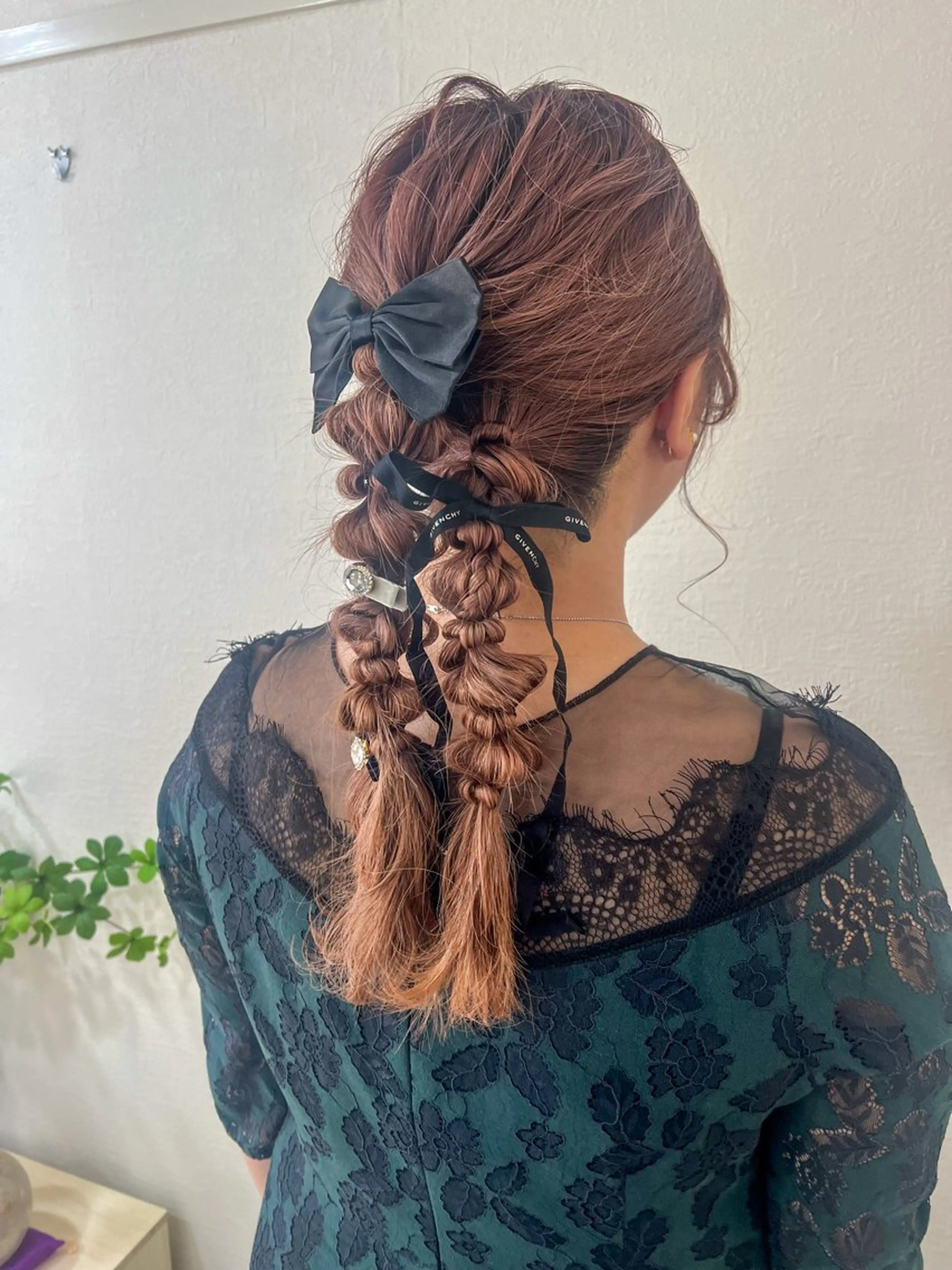 セミロング ヘアセット/金山 佐野 妃都美のヘアスタイル