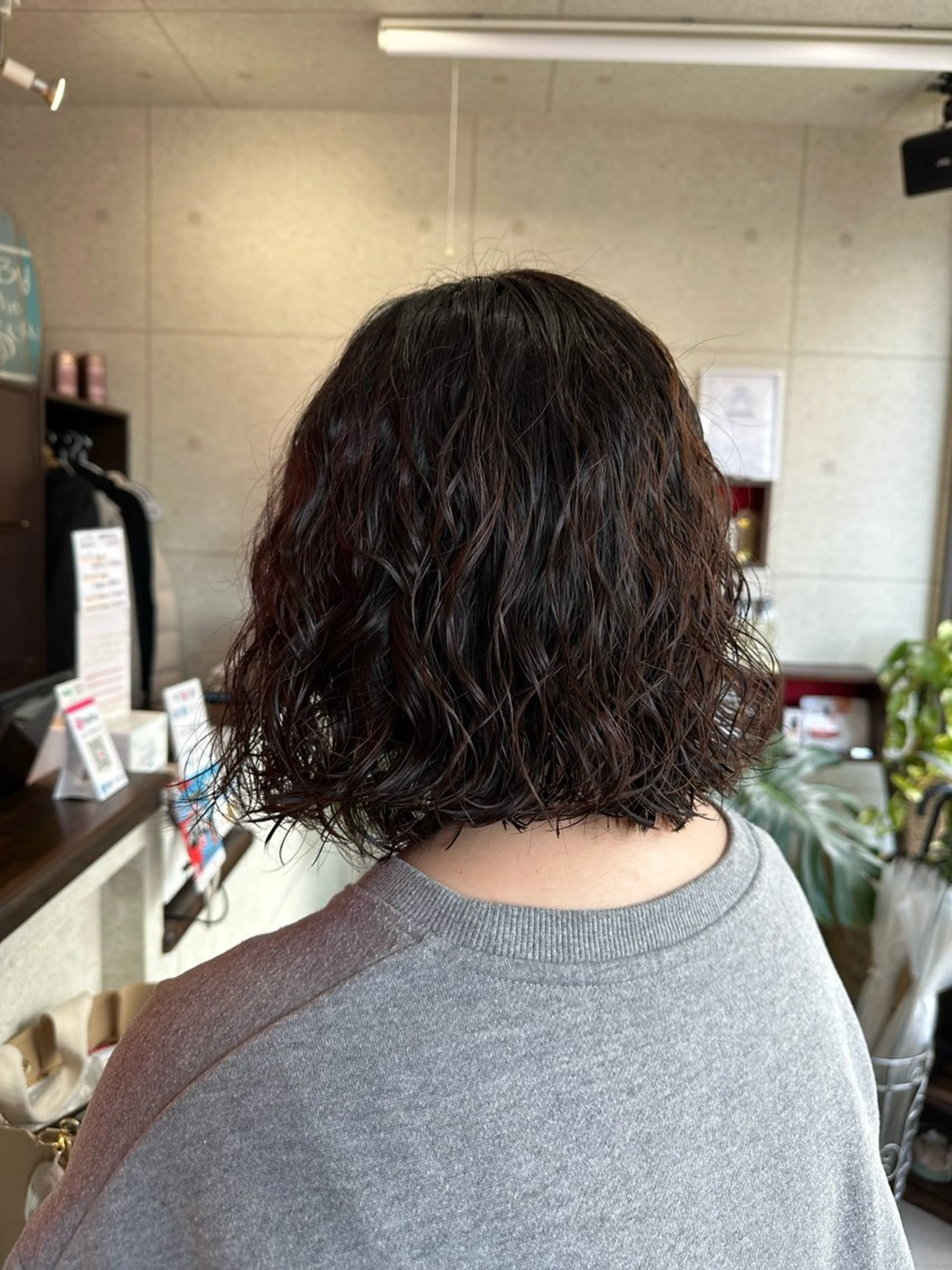 ショート パーマ ボブ ANNDER所属・遠藤惟斗/自由が丘/ 透明感カラー/パーマのヘアスタイル